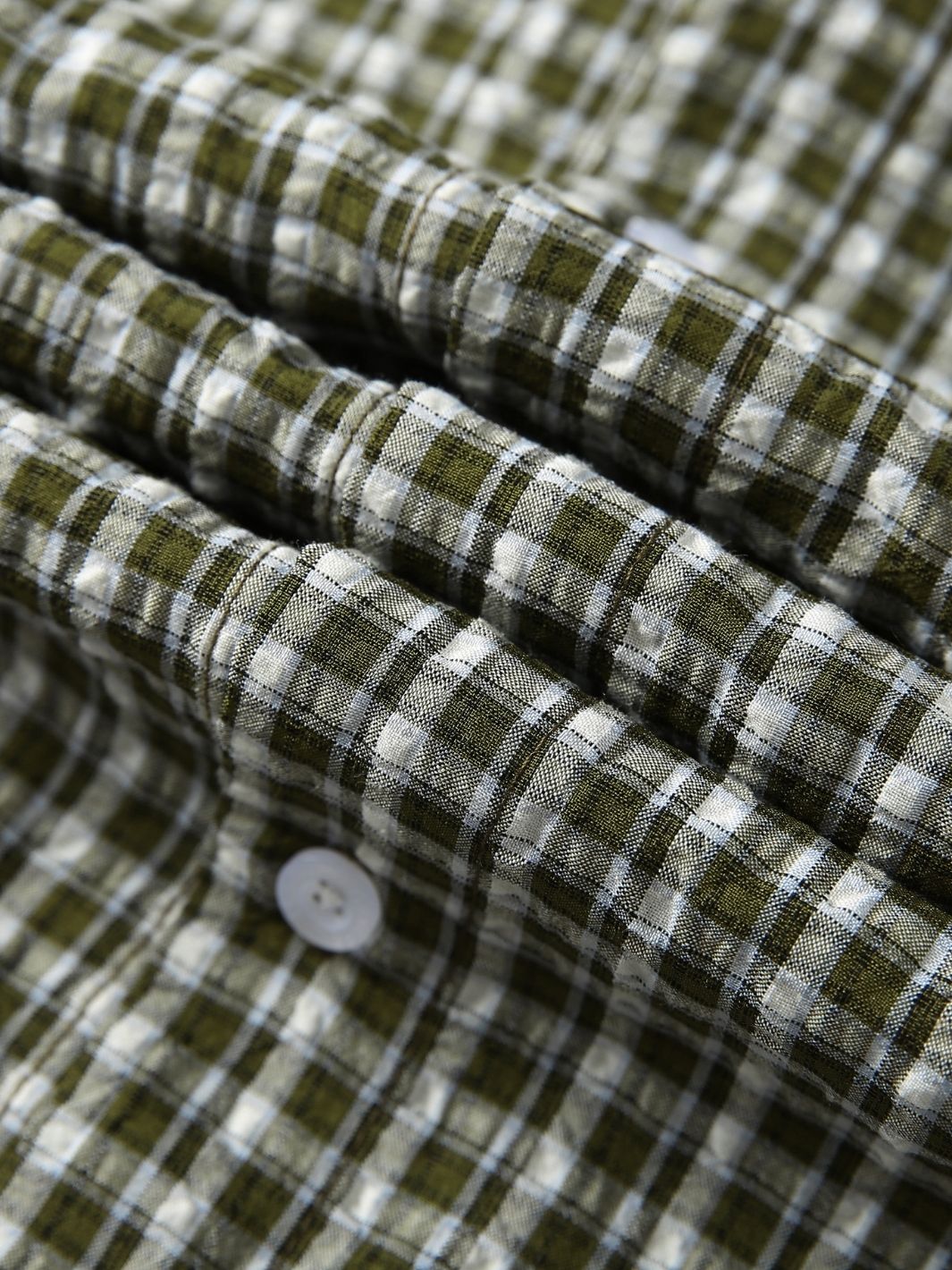OTW SHORT SLEEVE PLAID - GREEN