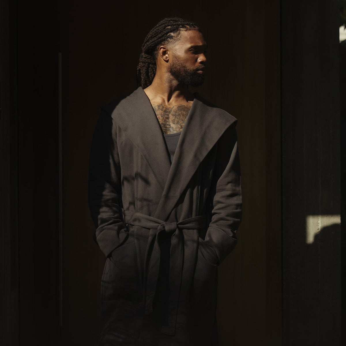 ASRV x Walden Heavyweight Robe - Carbon