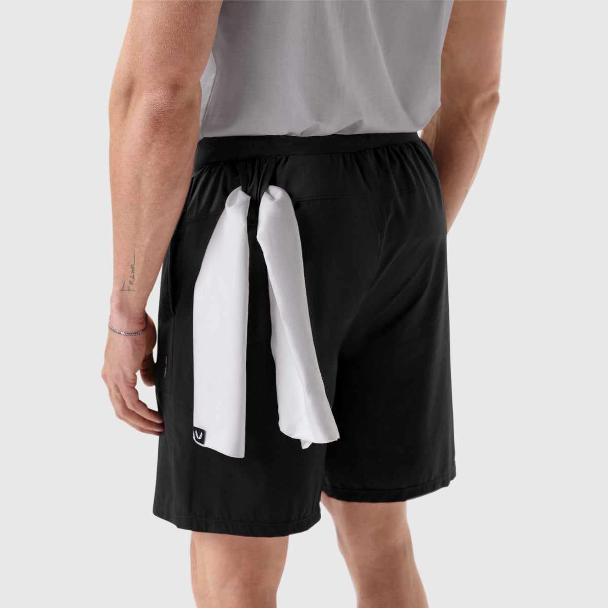 0997. Aerotex™ 8" Training Short - Black