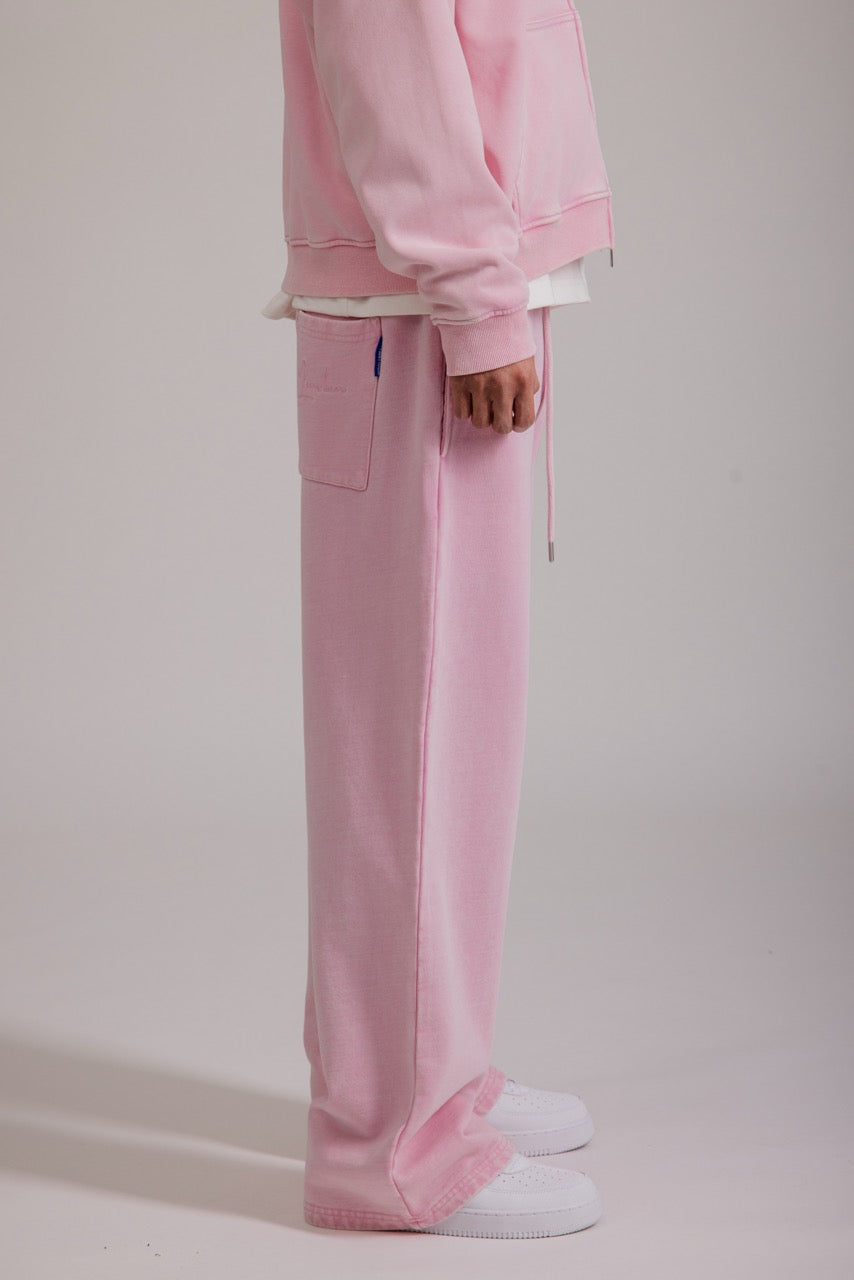 Washed Basic Sweatpants PINK
