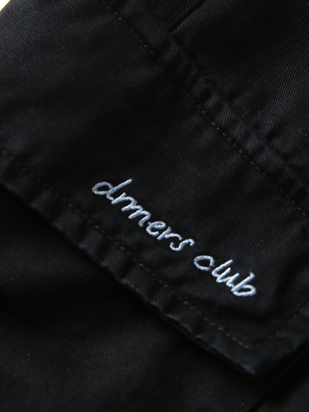 SMILEY LOGO PARACHUTE PANTS - BLACK