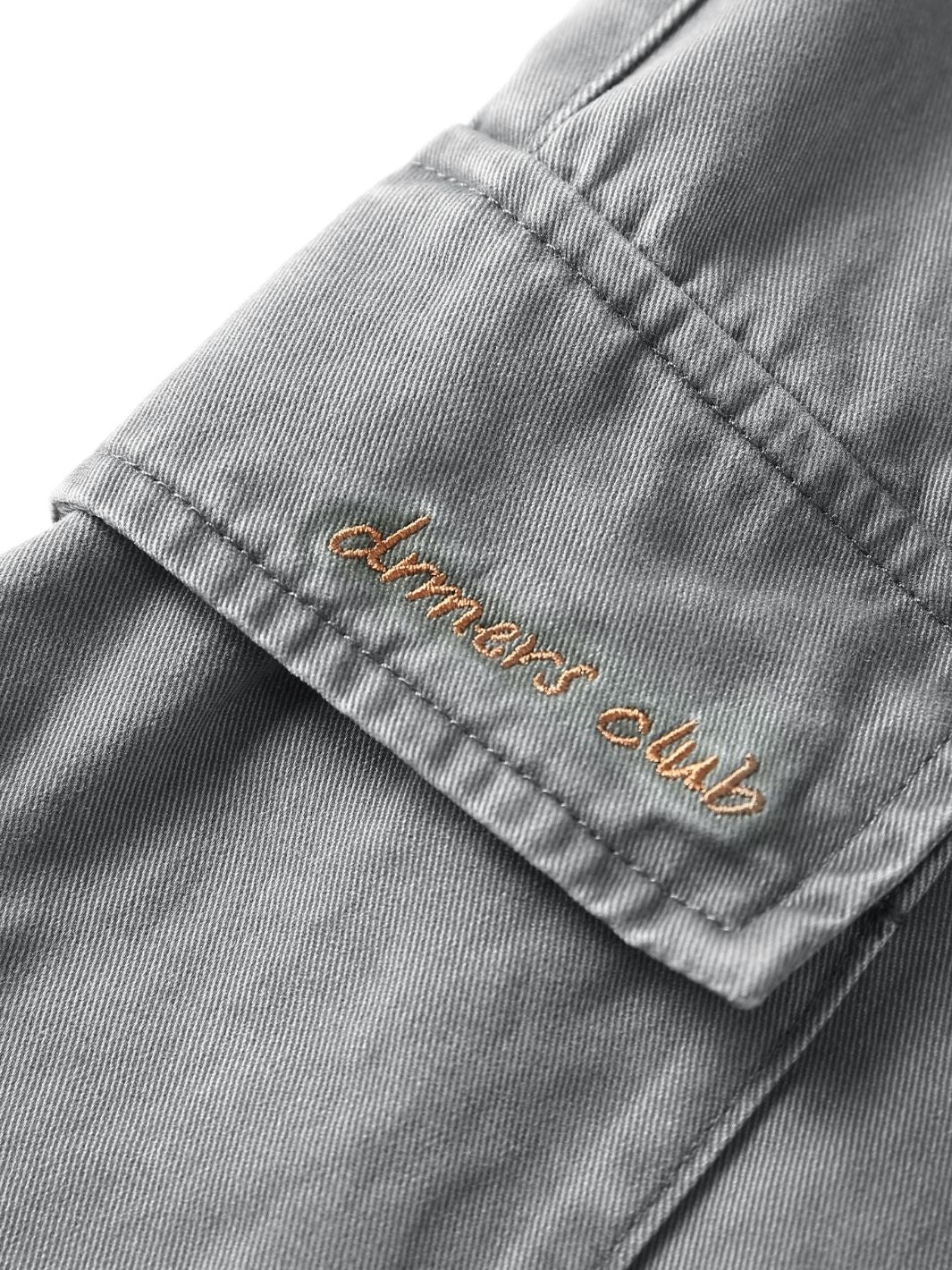 SMILEY LOGO PARACHUTE PANTS - SAGE