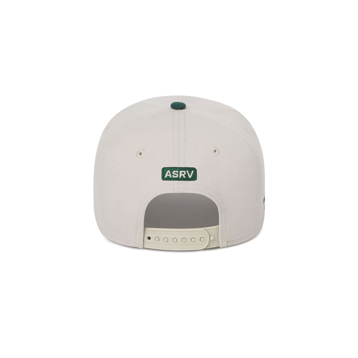 New Era® 9Forty® A-Frame Hat - Stone/Forest Green Two Tone