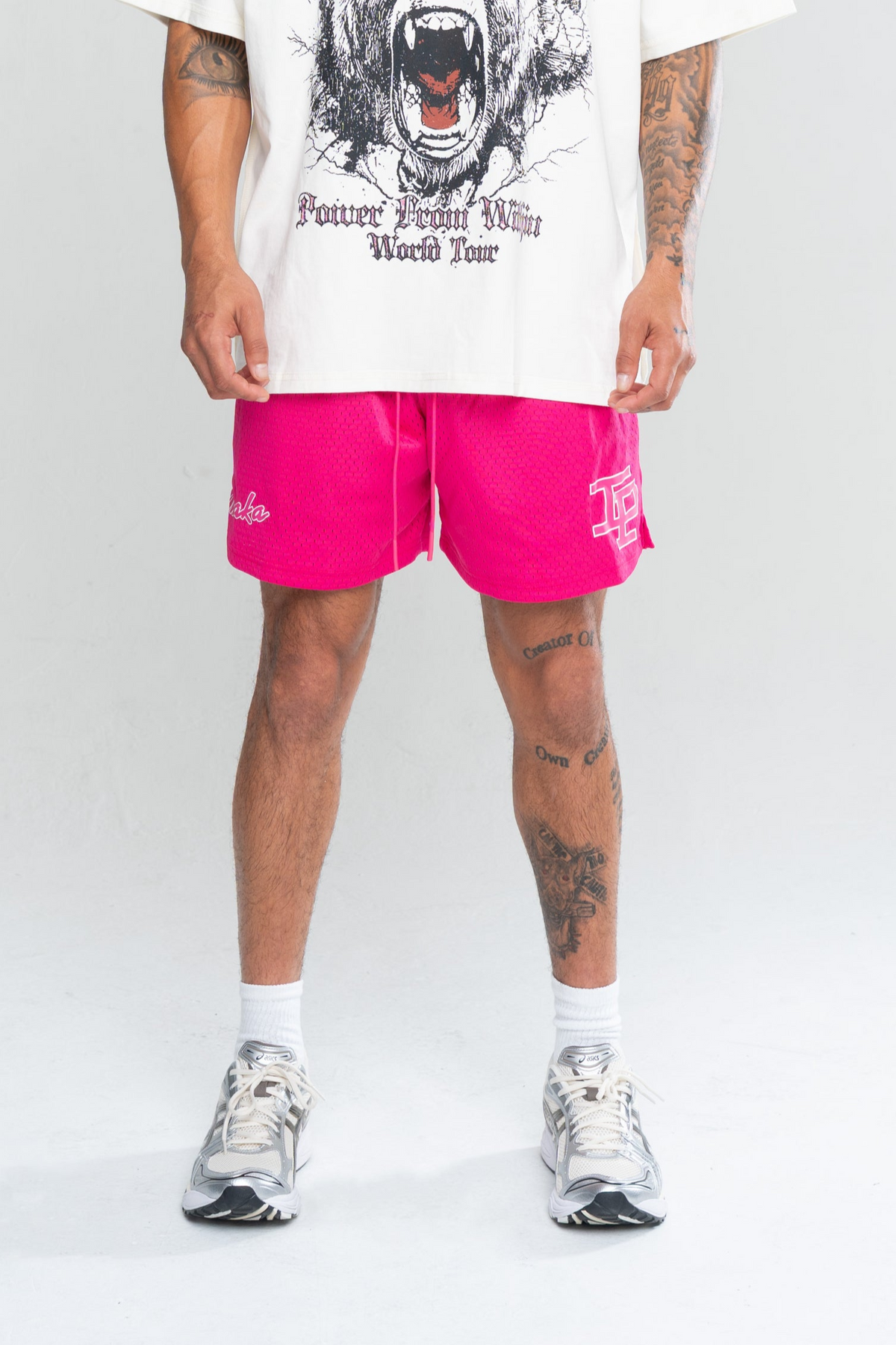 CLASSIC MESH SHORTS - PINK