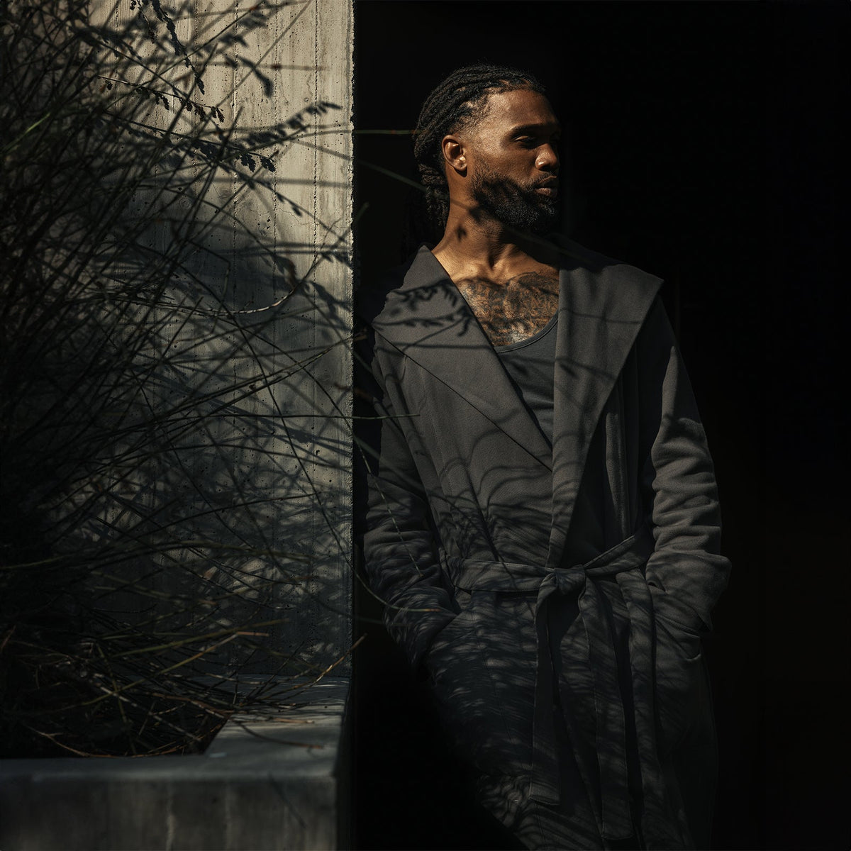 ASRV x Walden Heavyweight Robe - Carbon