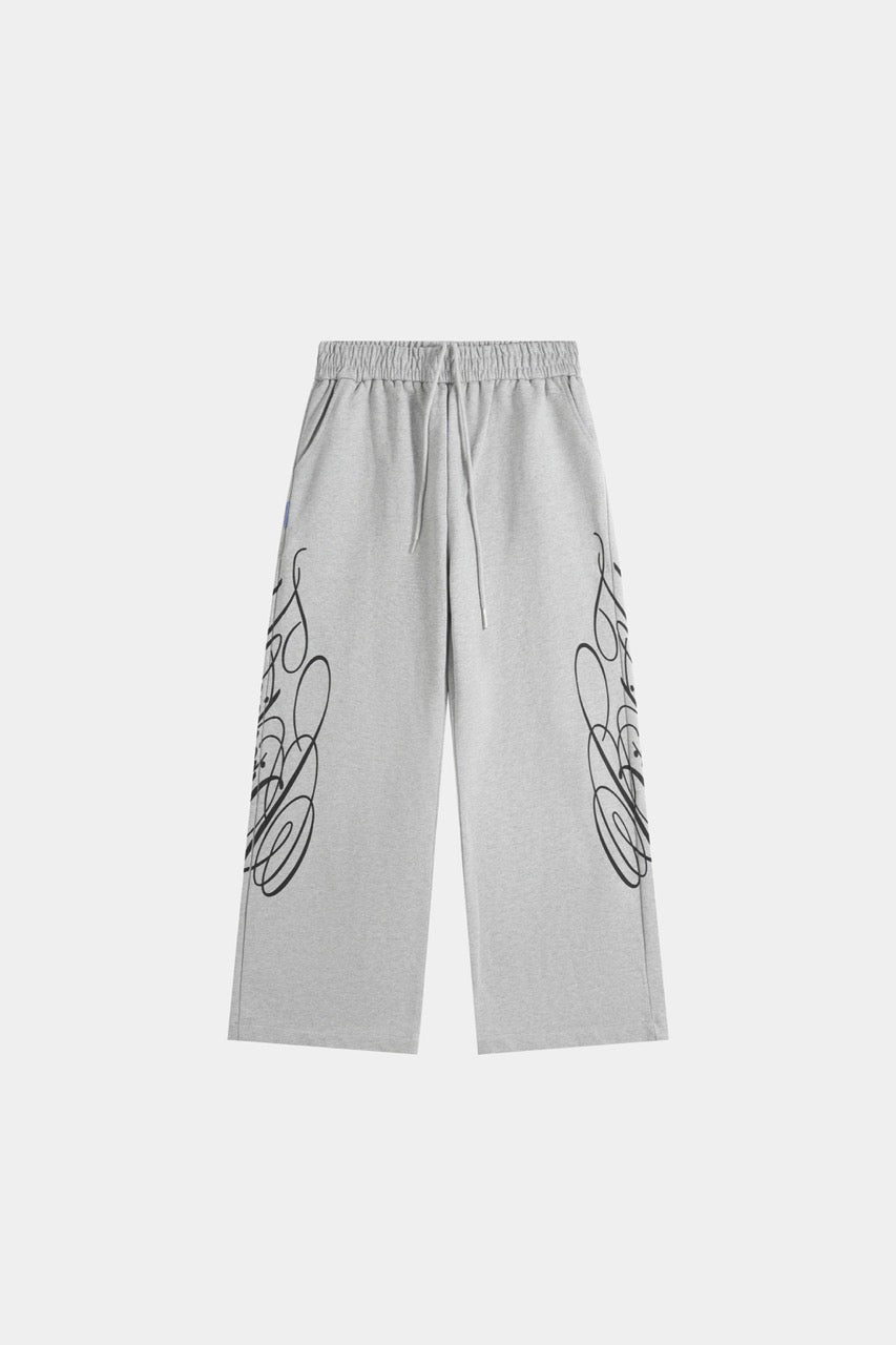 Signature Baggy Sweatpants - Grey