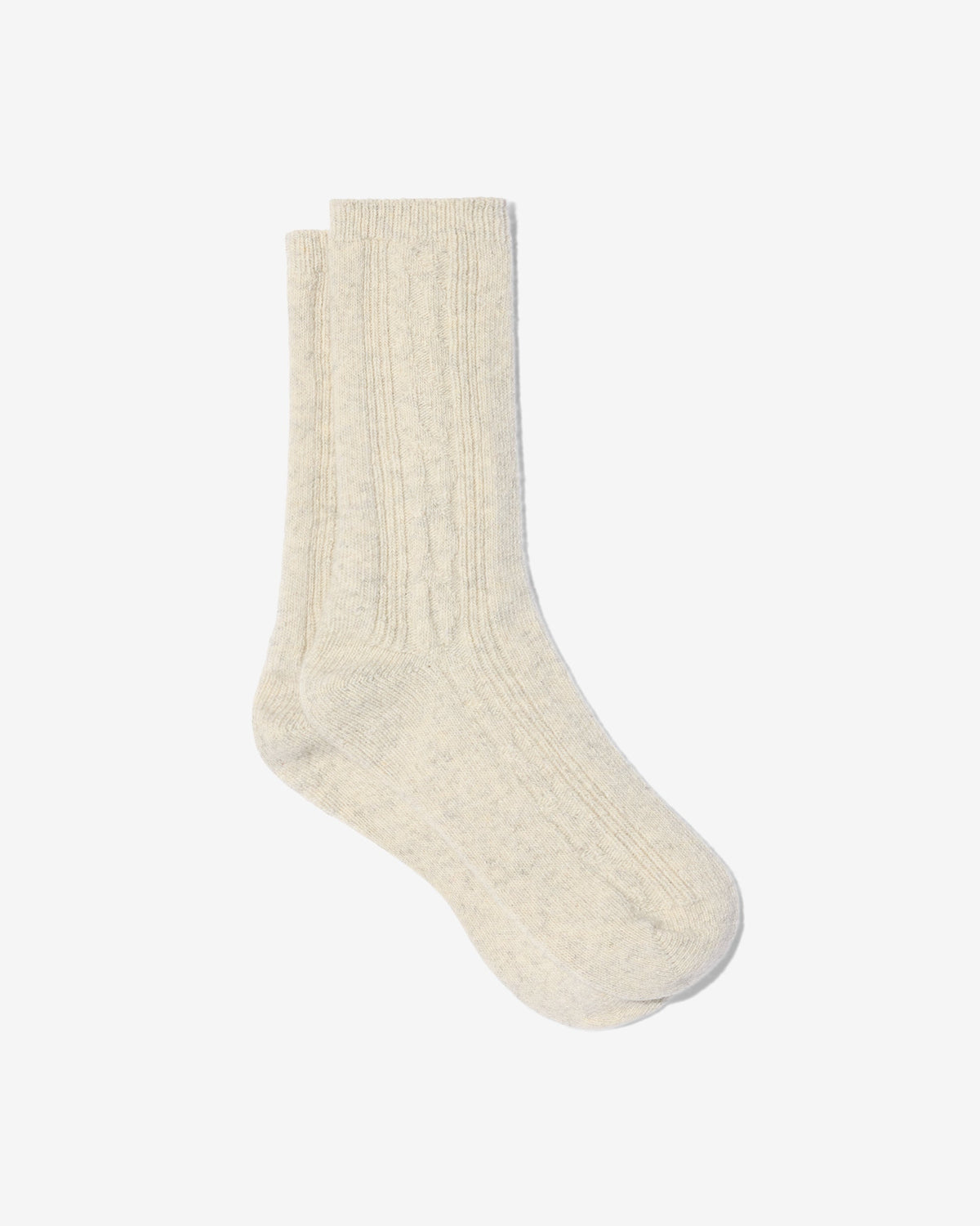 Wool Cable Sock