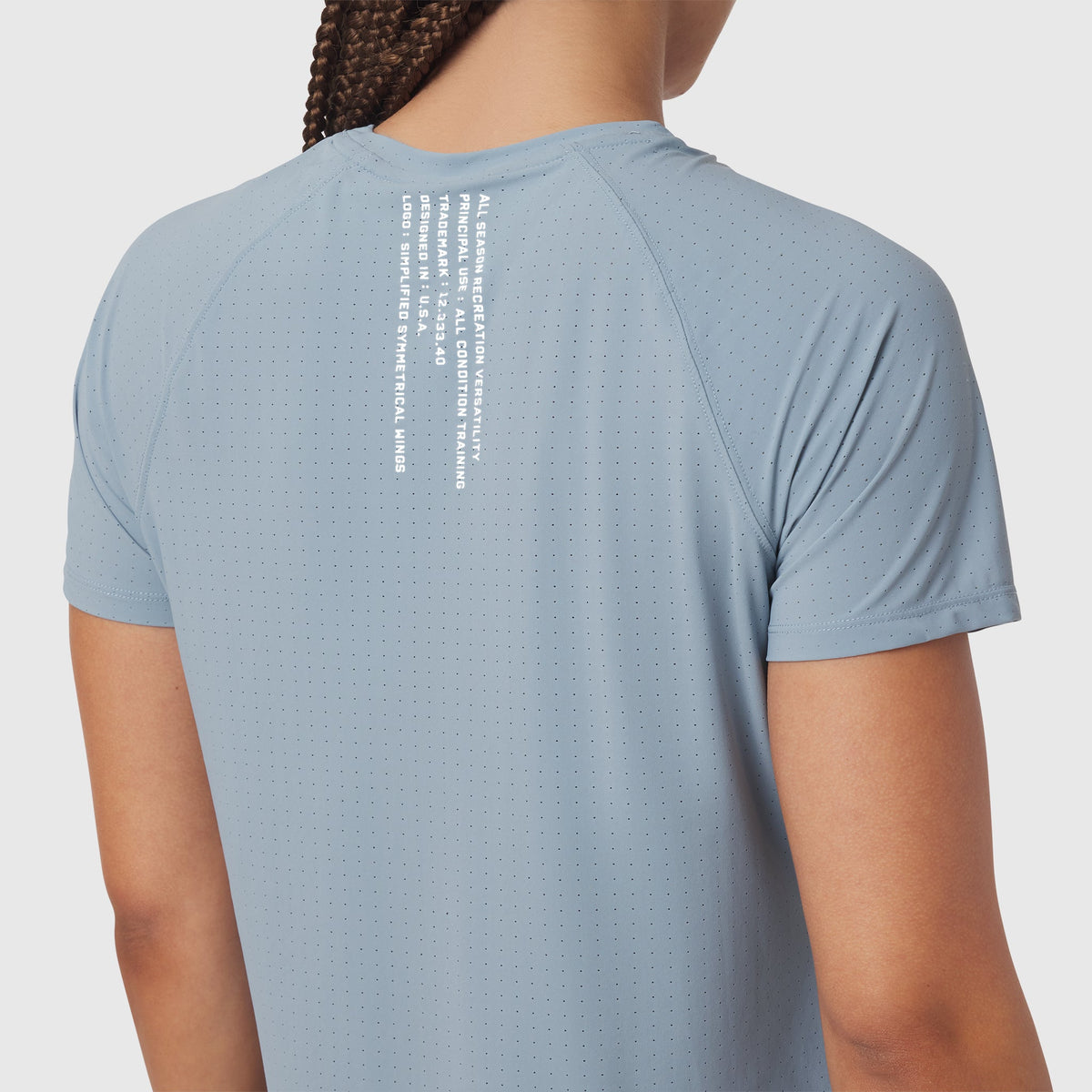W017. Laser-Vent™ Established Tee - Light Sky