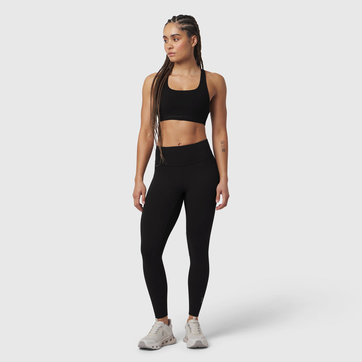 W072. LYCRA® ADAPTIV 4 Pocket Legging - Black