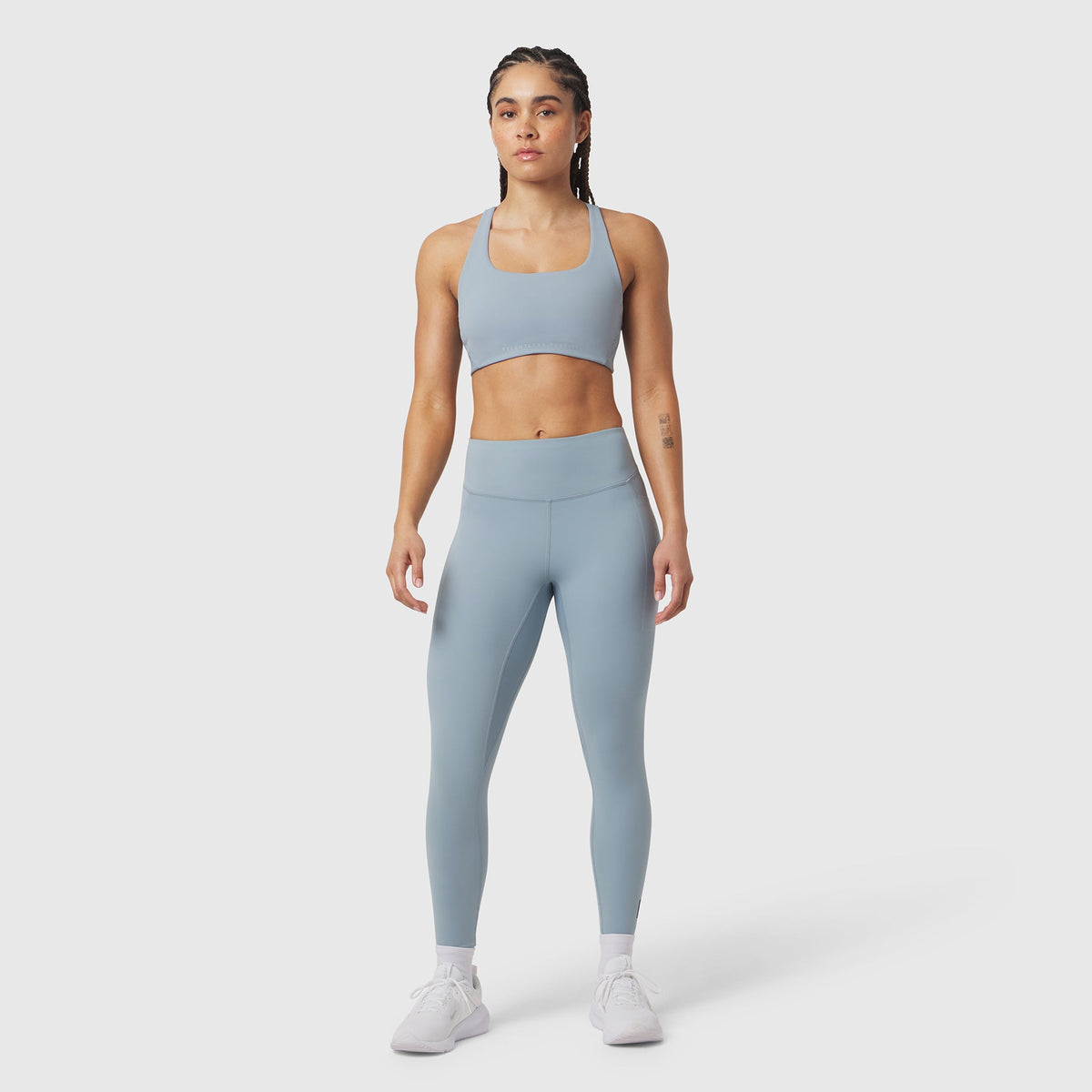 W072. LYCRA® ADAPTIV 4 Pocket Legging - Light Sky