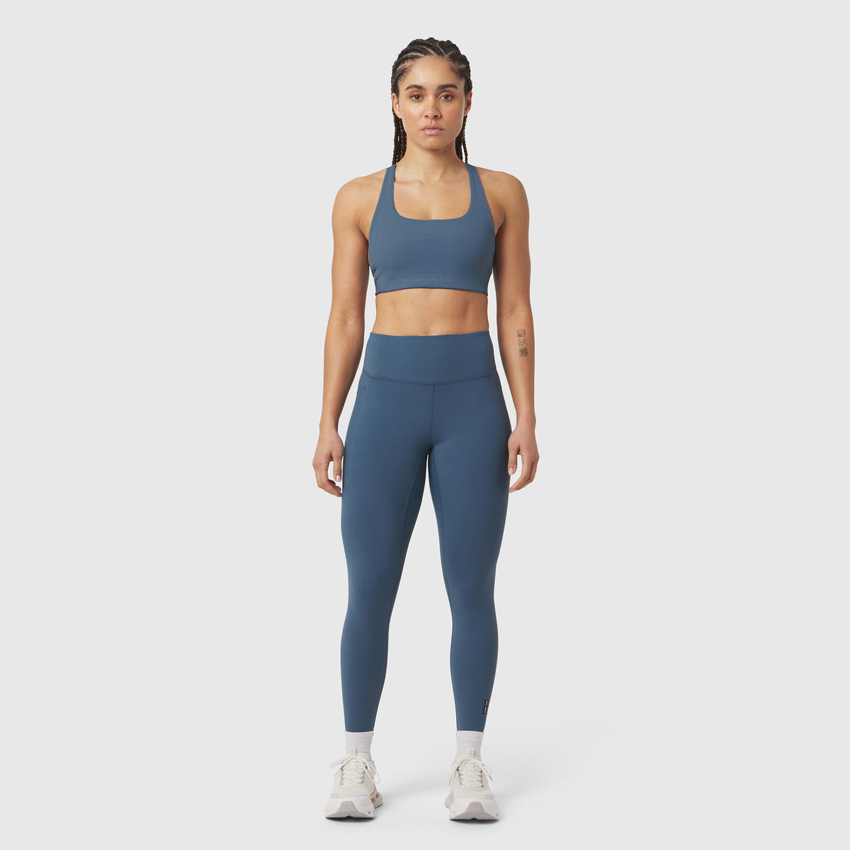 W072. LYCRA® ADAPTIV 4 Pocket Legging - Storm