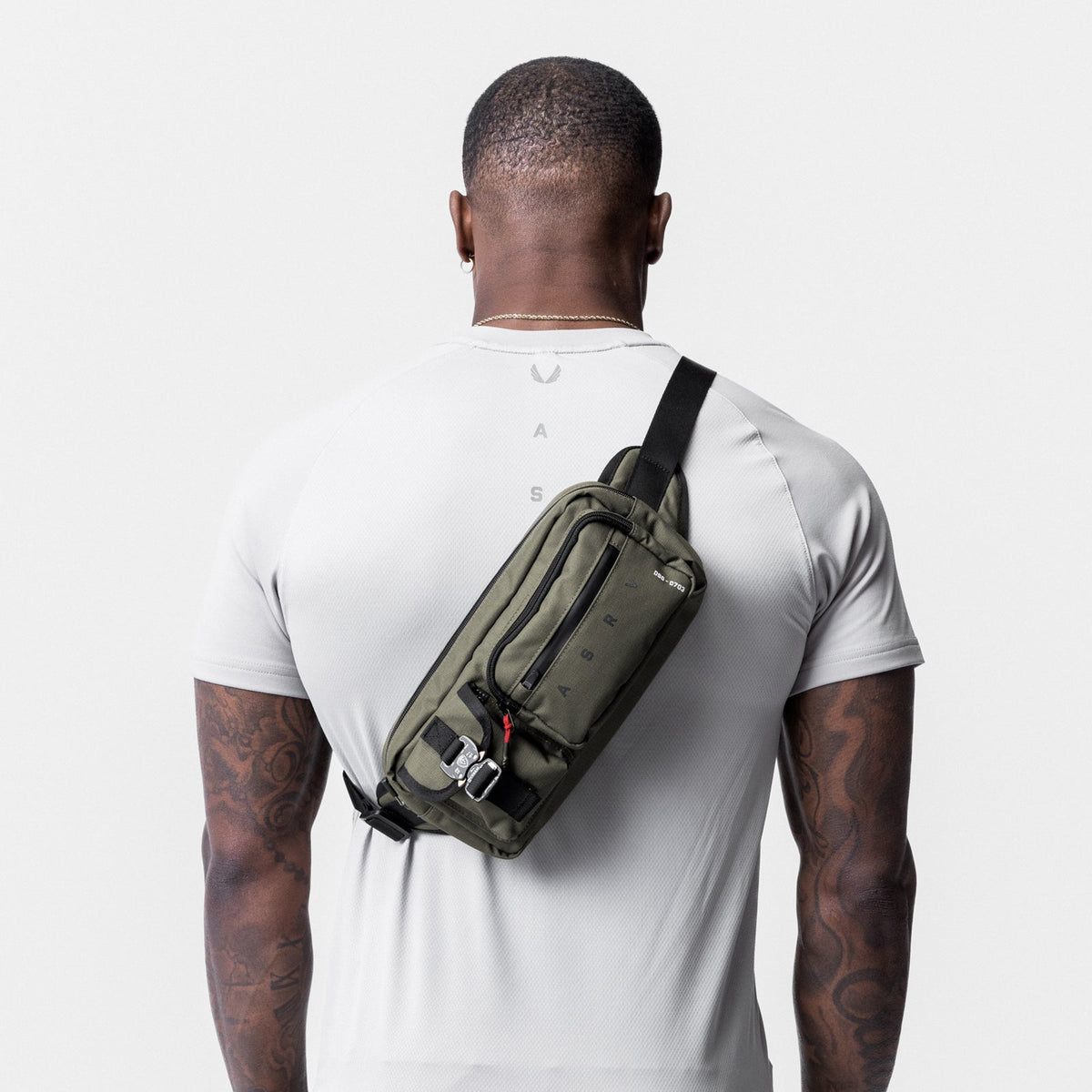0703. Cordura® Tech Crossbody Pack - Olive