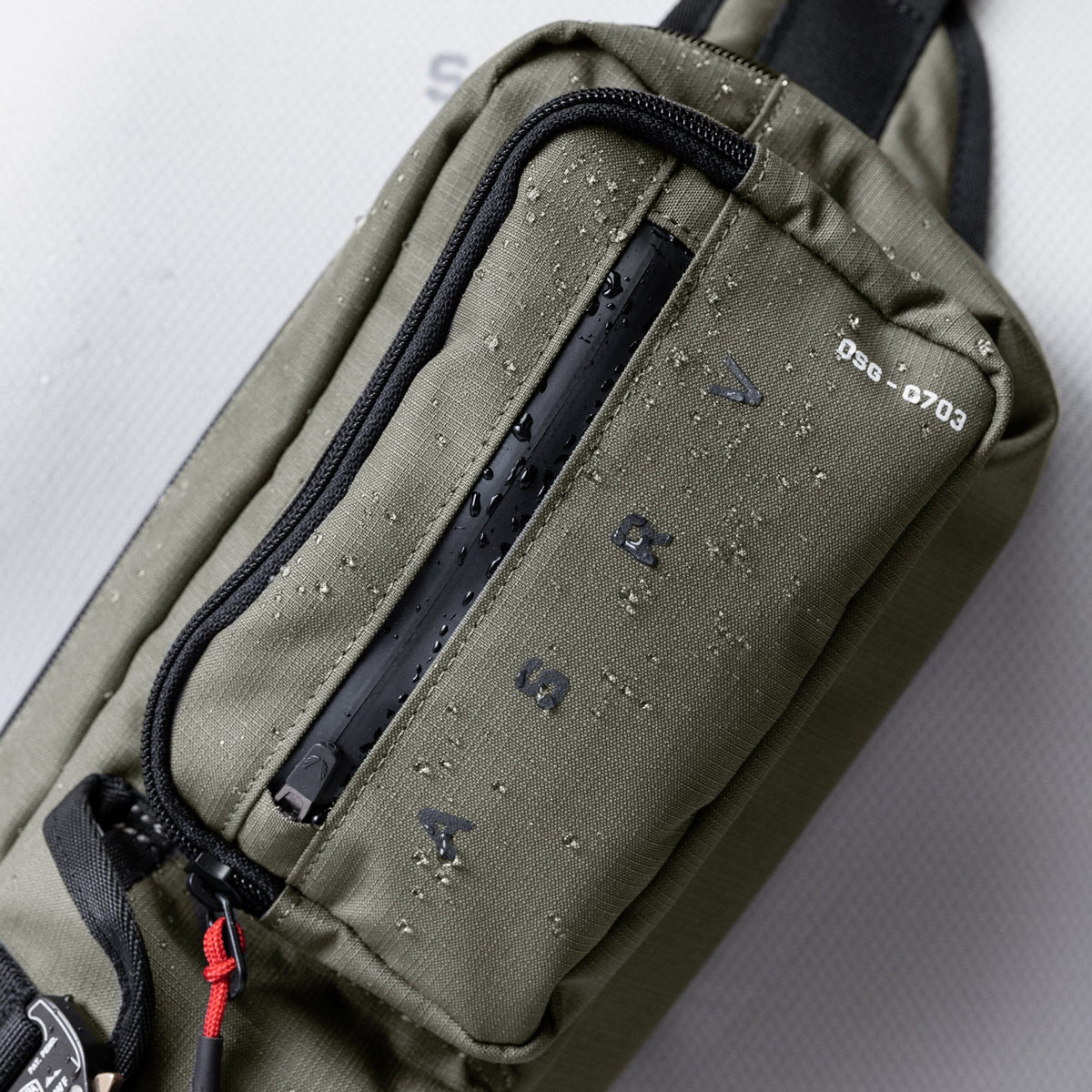 0703. Cordura® Tech Crossbody Pack - Olive