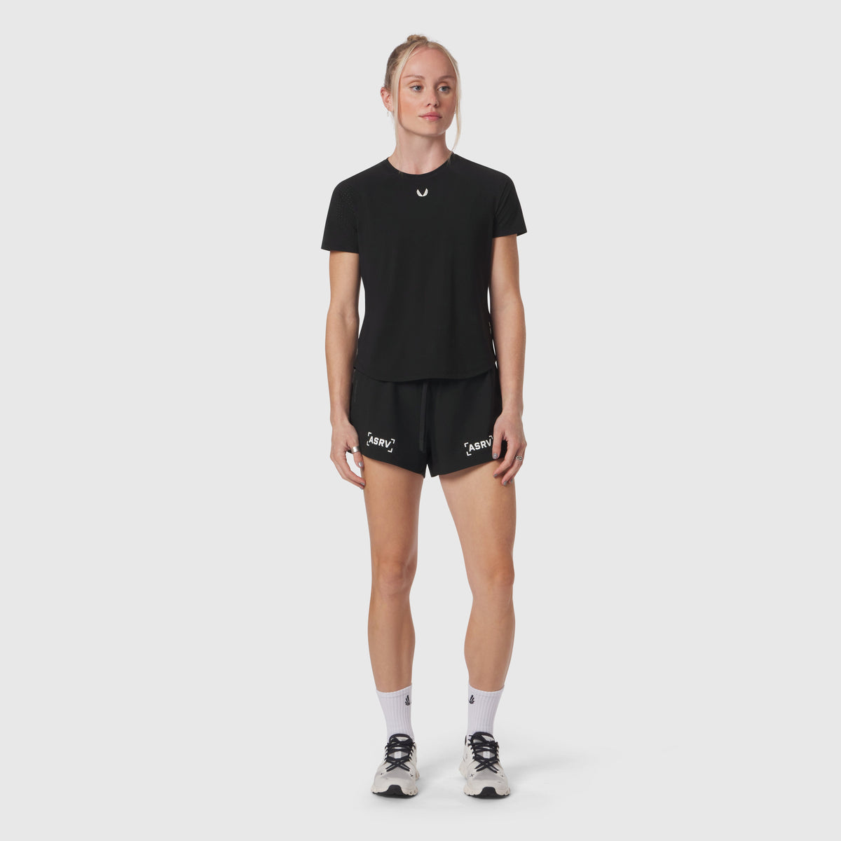 W017. Laser-Vent™ Established Tee - Black