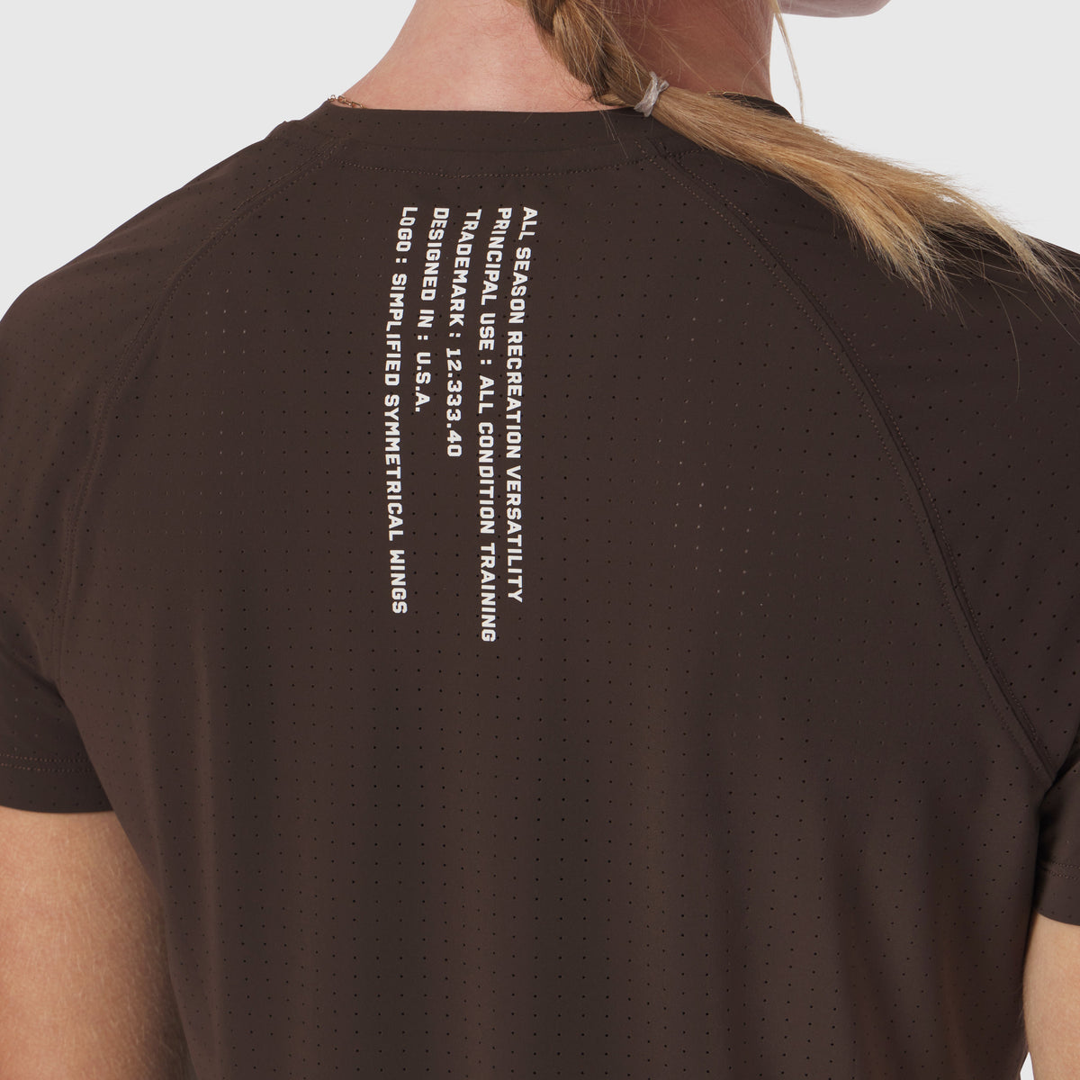W017. Laser-Vent™ Established Tee - Dark Earth