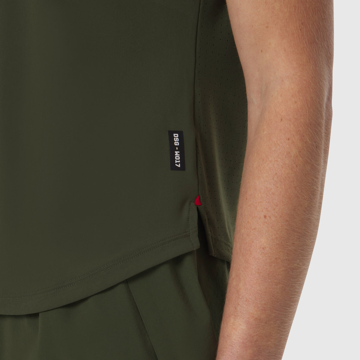 W017. Laser-Vent™ Established Tee - Olive