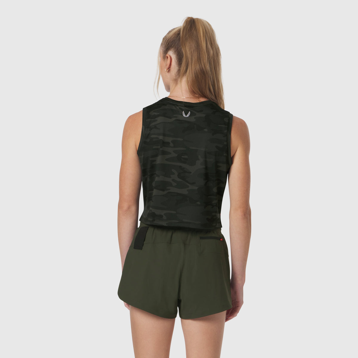 W020. AeroSilver® Tank Top - Dark Camo "RP"