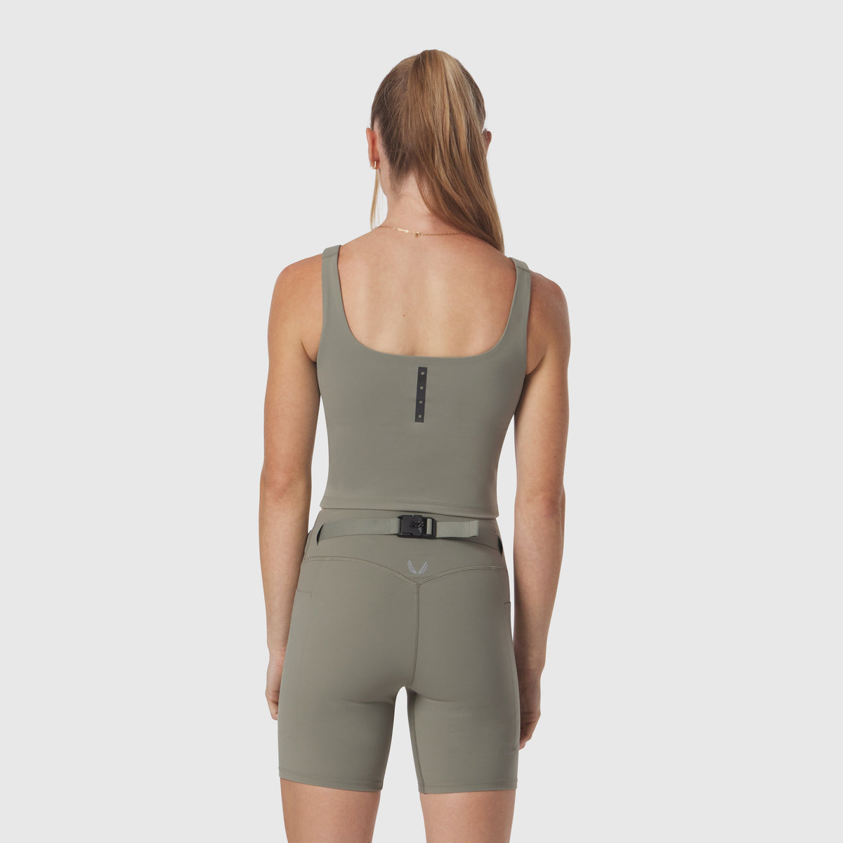 W022. LYCRA® 2-in-1 Tank Top - Sage