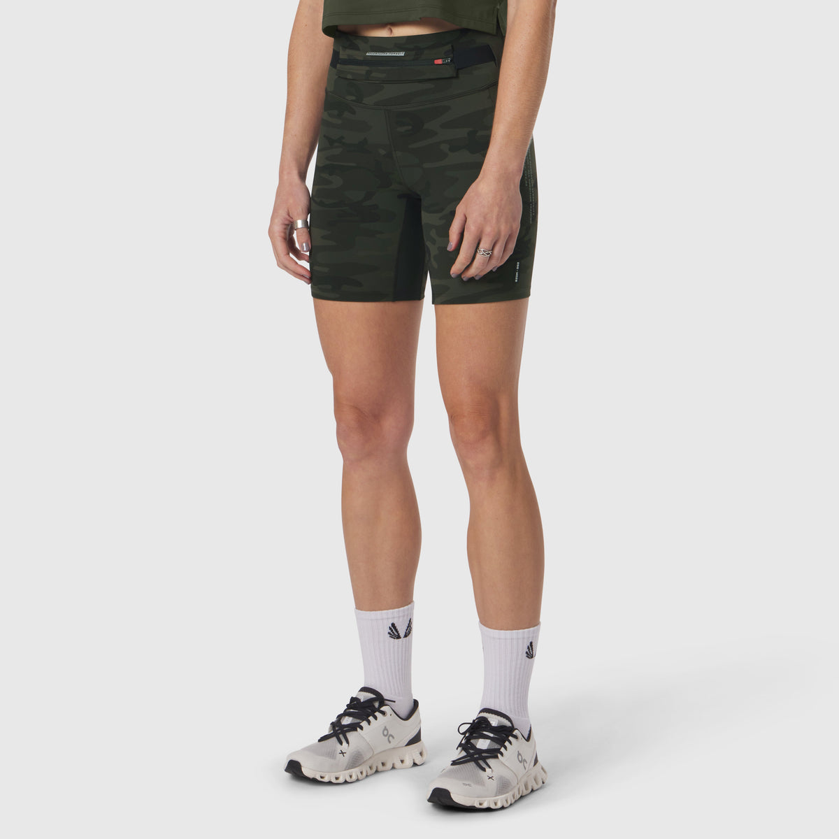 W029. LYCRA® 3-in-1 Biker Short - Dark Camo