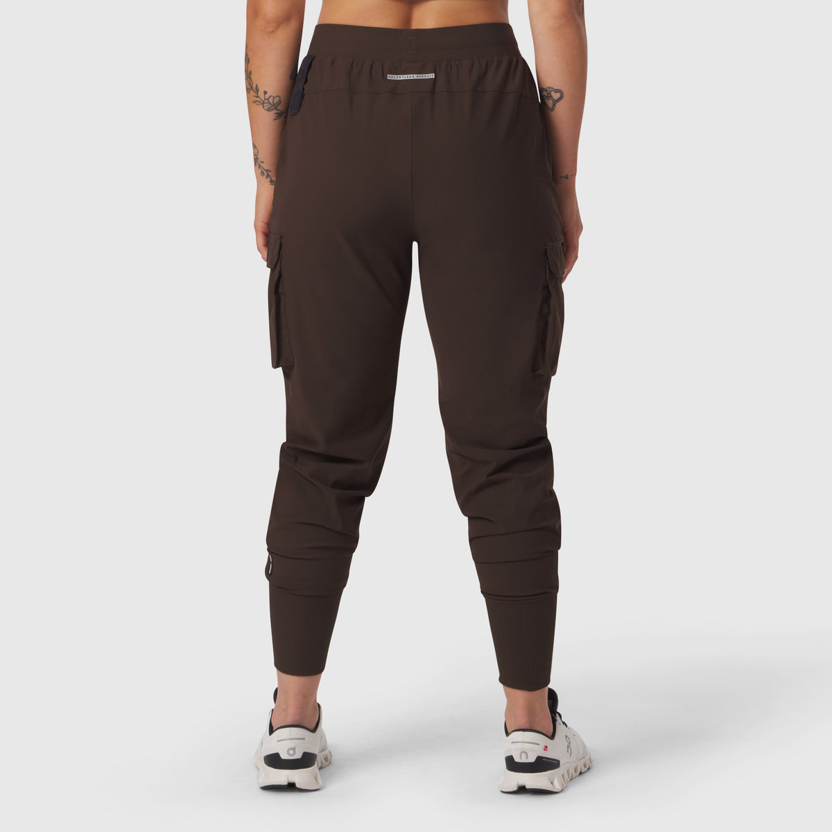 W032. Tetra-Lite® Cargo High Rib Jogger - Dark Earth