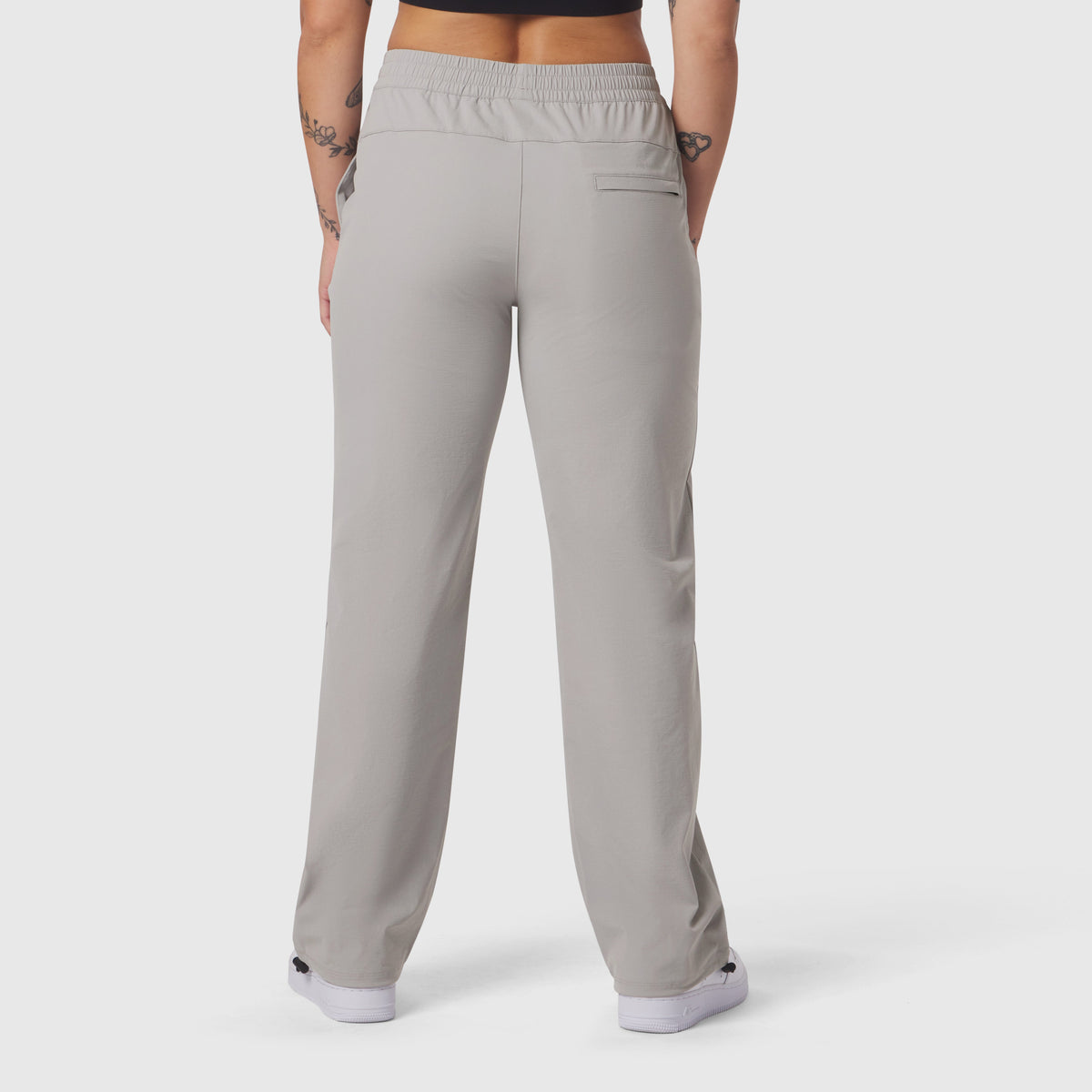 W036. Ripstop Relaxed Track Pant - Slate Grey