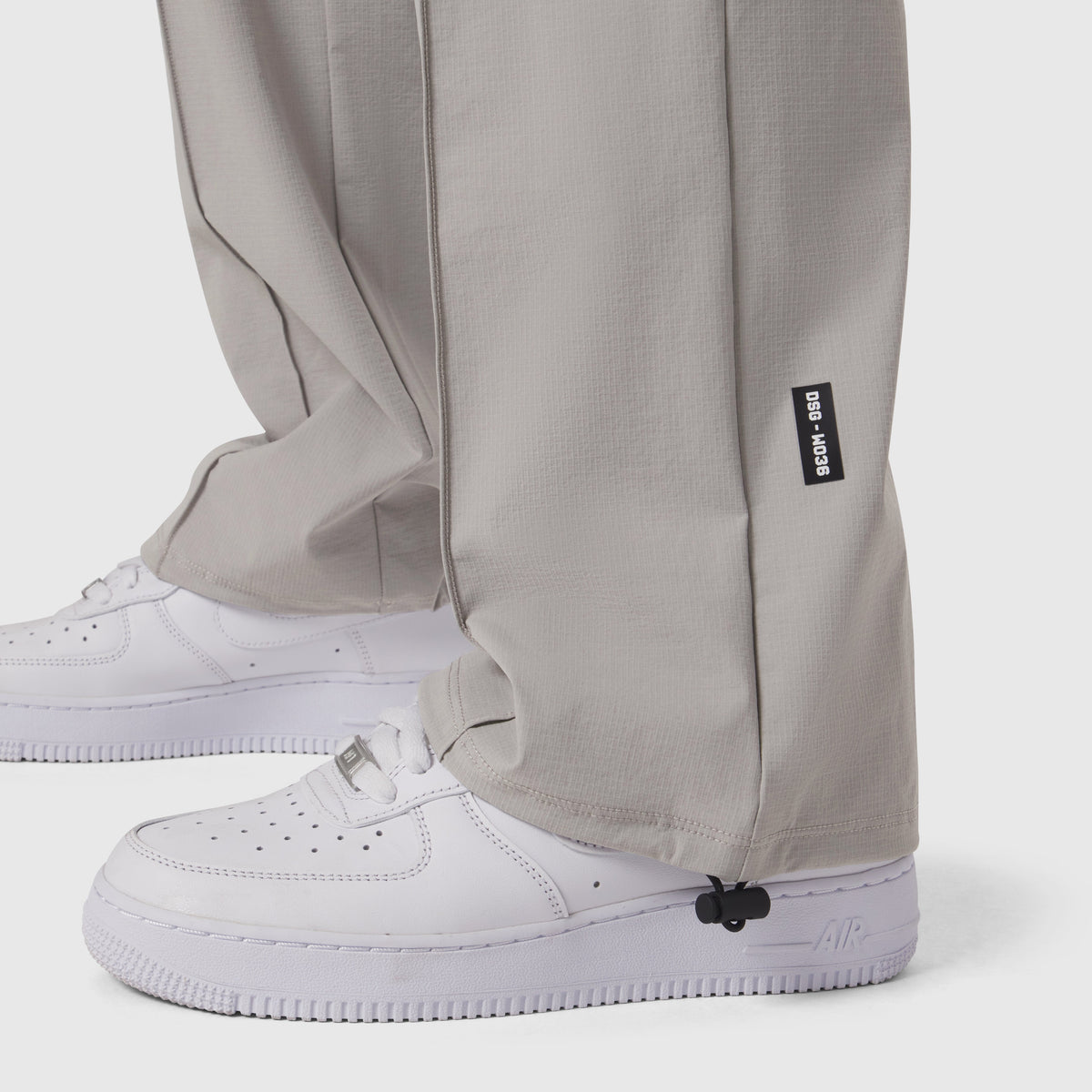 W036. Ripstop Relaxed Track Pant - Slate Grey