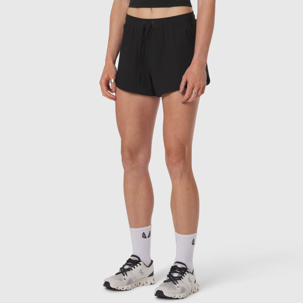 W037. Tetra-Lite® Linerless Short - Black