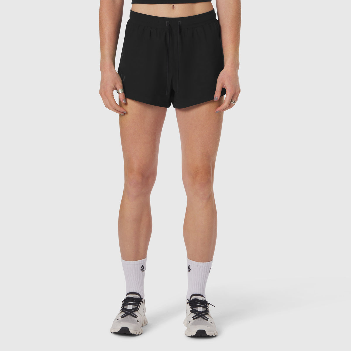W037. Tetra-Lite® Linerless Short - Black