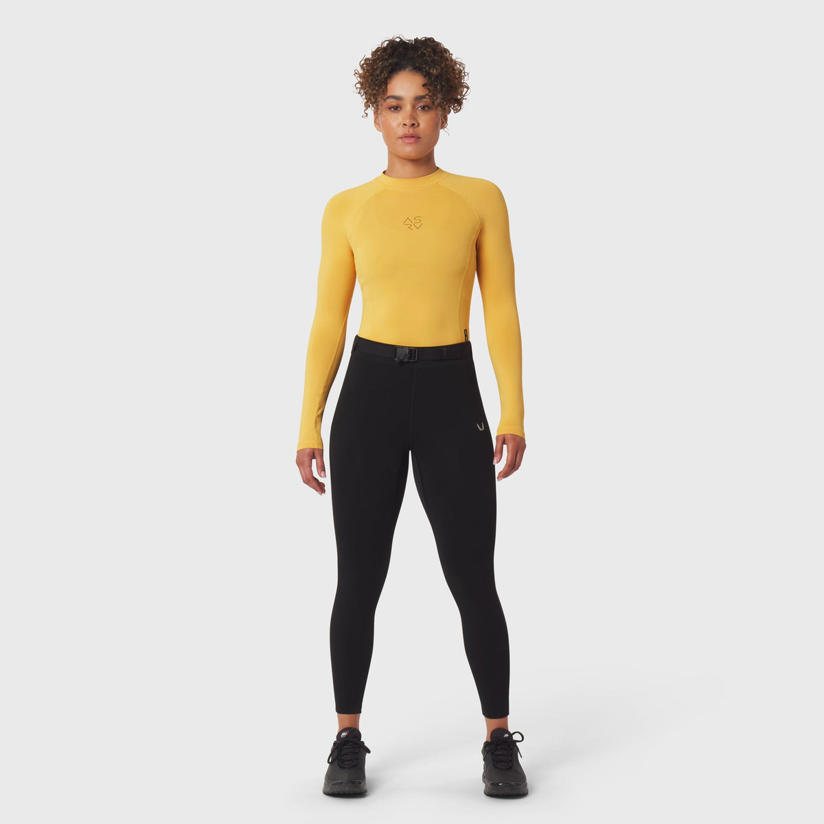 W058. LYCRA® ADAPTIV Baselayer Longsleeve - Amber