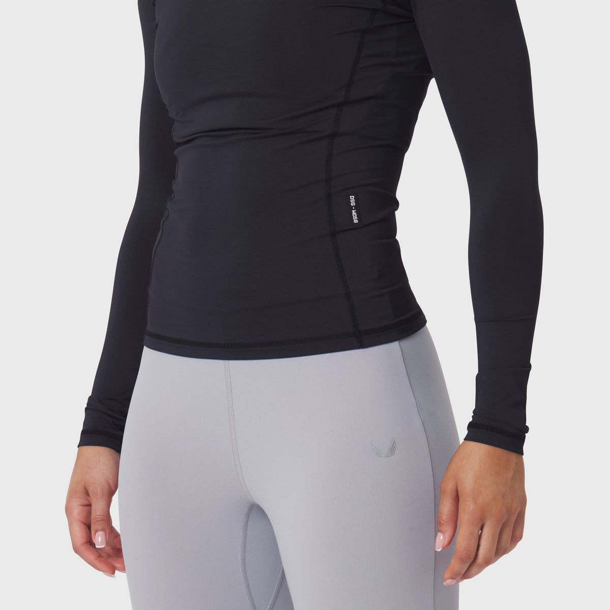 W058. LYCRA® ADAPTIV Baselayer Longsleeve - Black