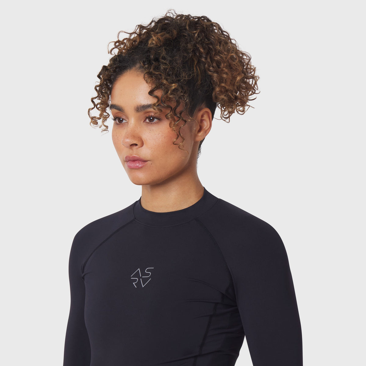 W058. LYCRA® ADAPTIV Baselayer Longsleeve - Black