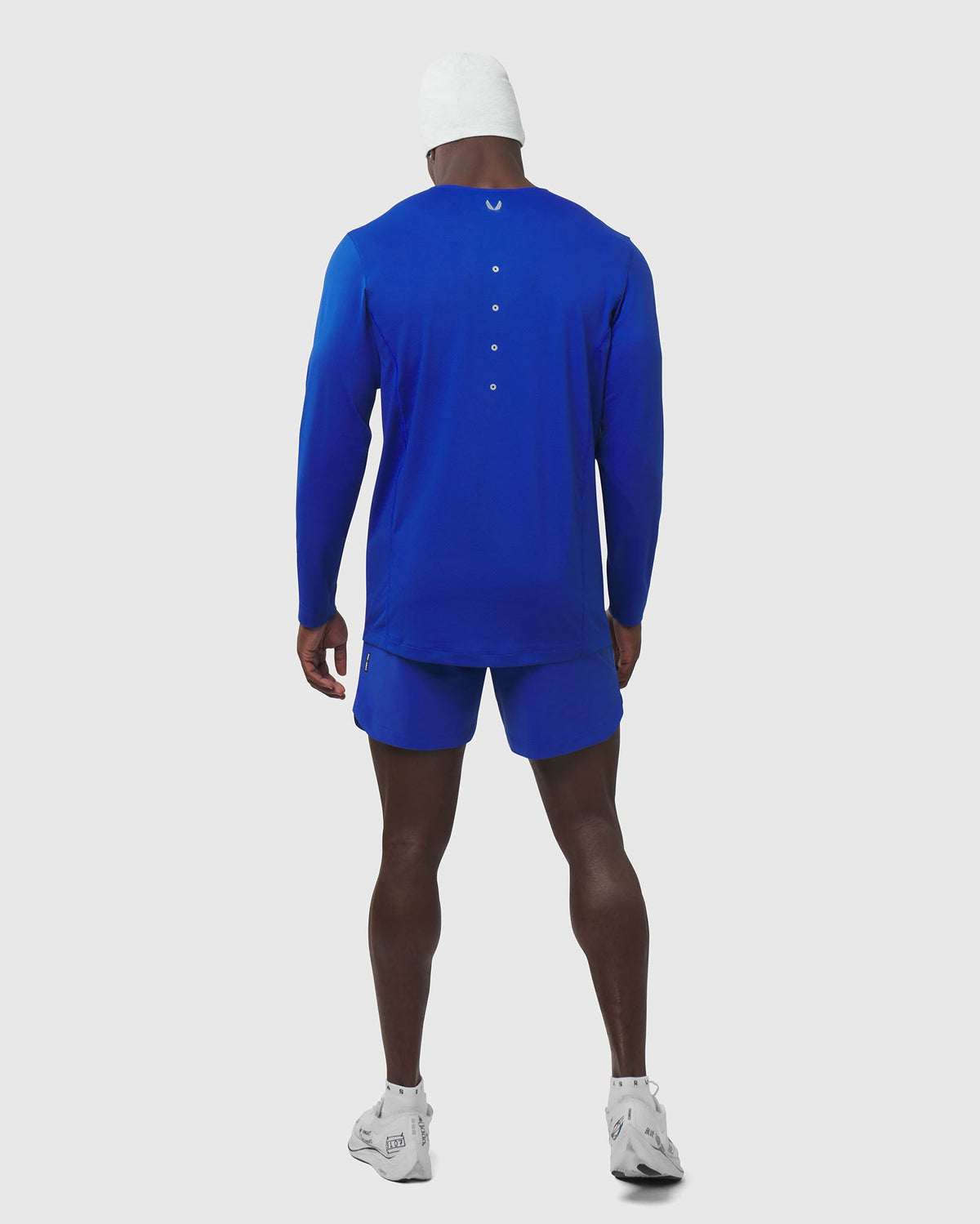 0907. AeroSilver® Training Long Sleeve - Electric Blue "Space Bracket"
