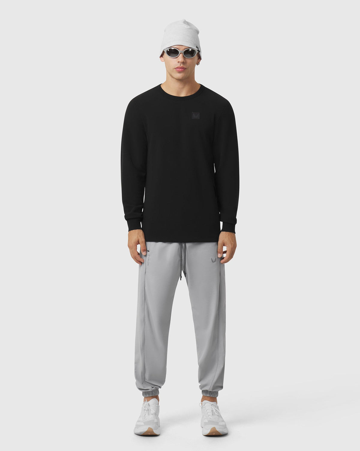1112. Tech-Waffle™ Longsleeve - Black