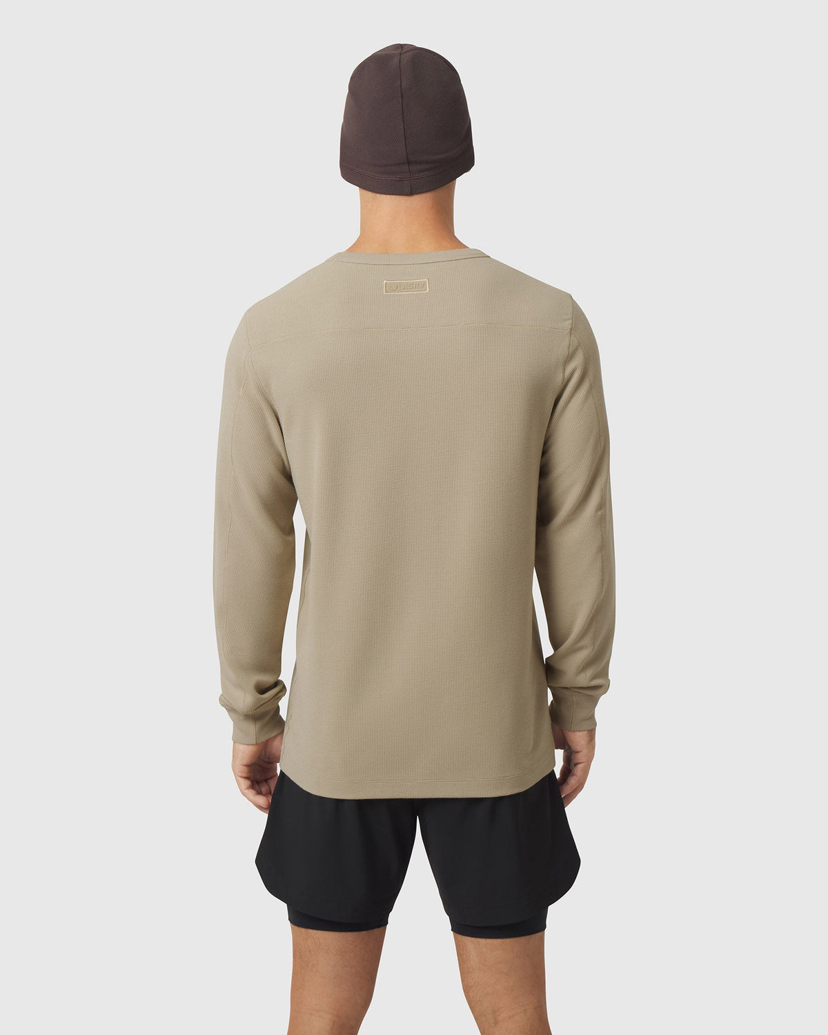 1112. Tech-Waffle™ Longsleeve - Khaki