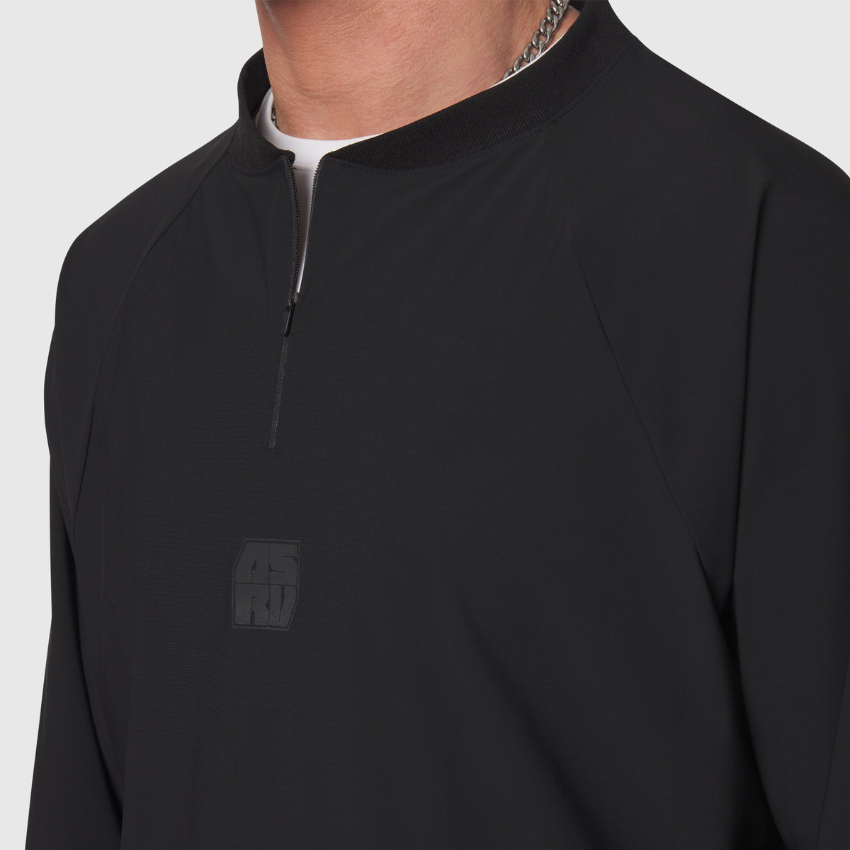 1141. Tetra-Lite® Blade Collar Zip Jacket - Black