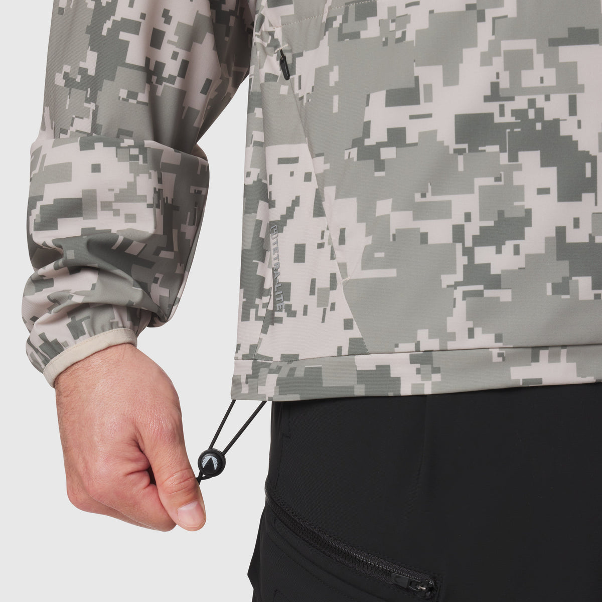 1141. Tetra-Lite® Blade Collar Zip Jacket - Digital Camo
