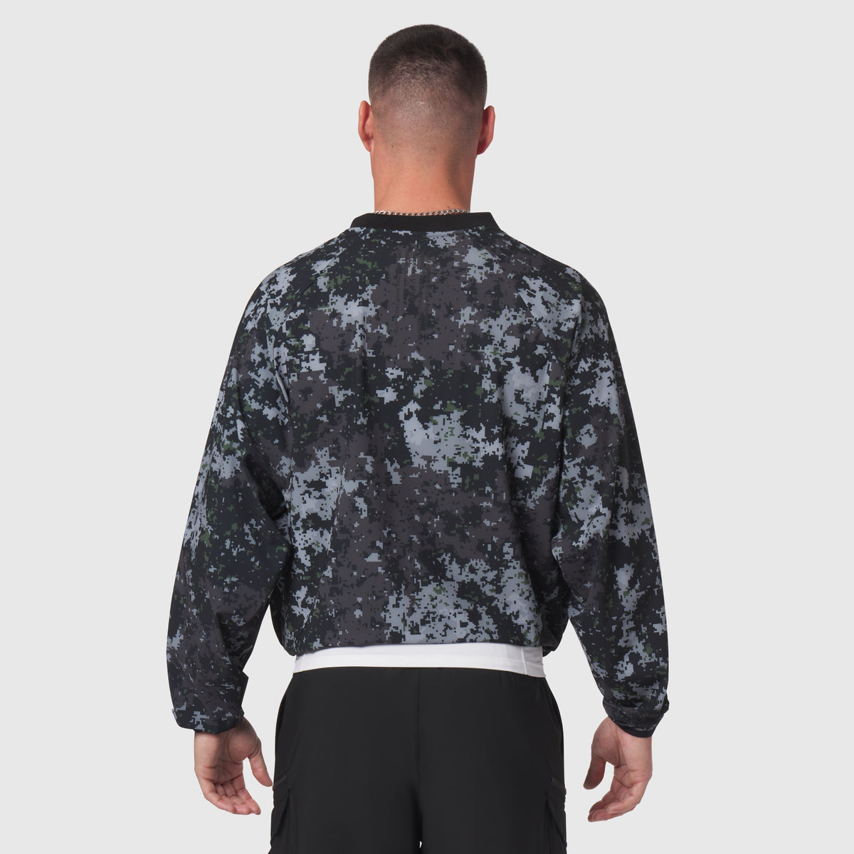 1141. Tetra-Lite® Blade Collar Zip Jacket - Pixel Camo