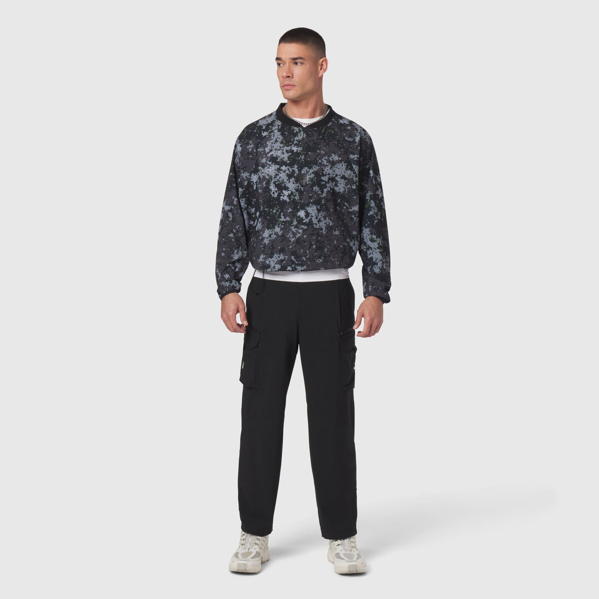 1141. Tetra-Lite® Blade Collar Zip Jacket - Pixel Camo