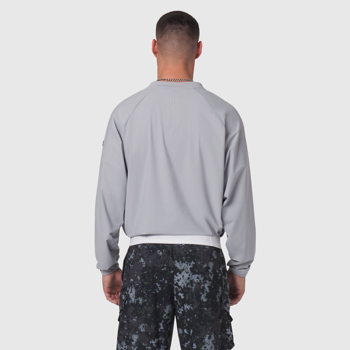 1141. Tetra-Lite® Blade Collar Zip Jacket - Slate Grey