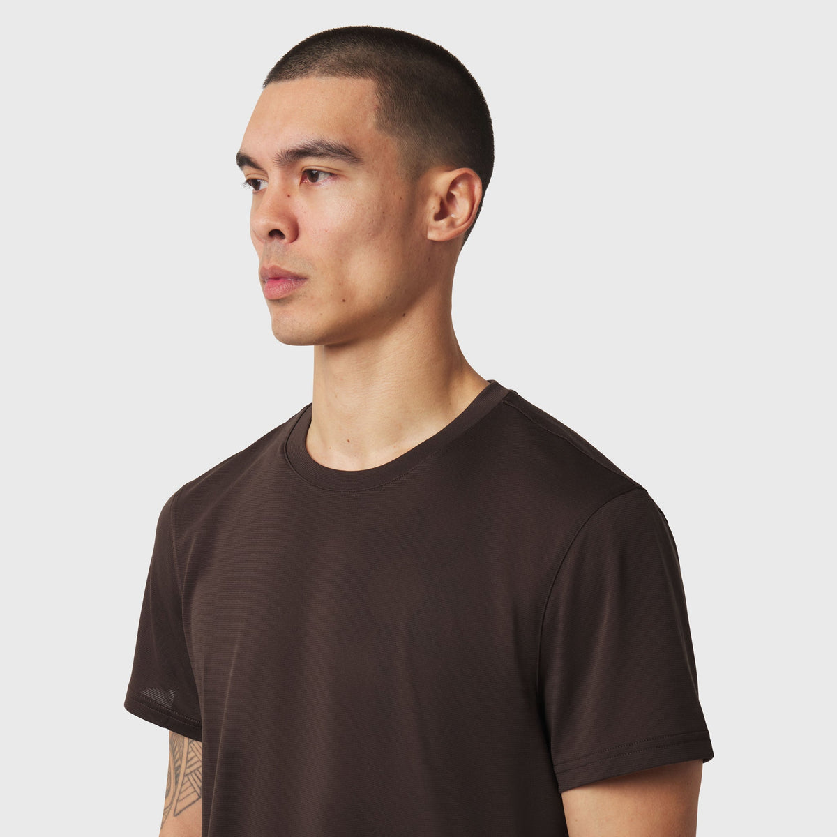 1144. Polartec® Delta Training Tee - Dark Earth