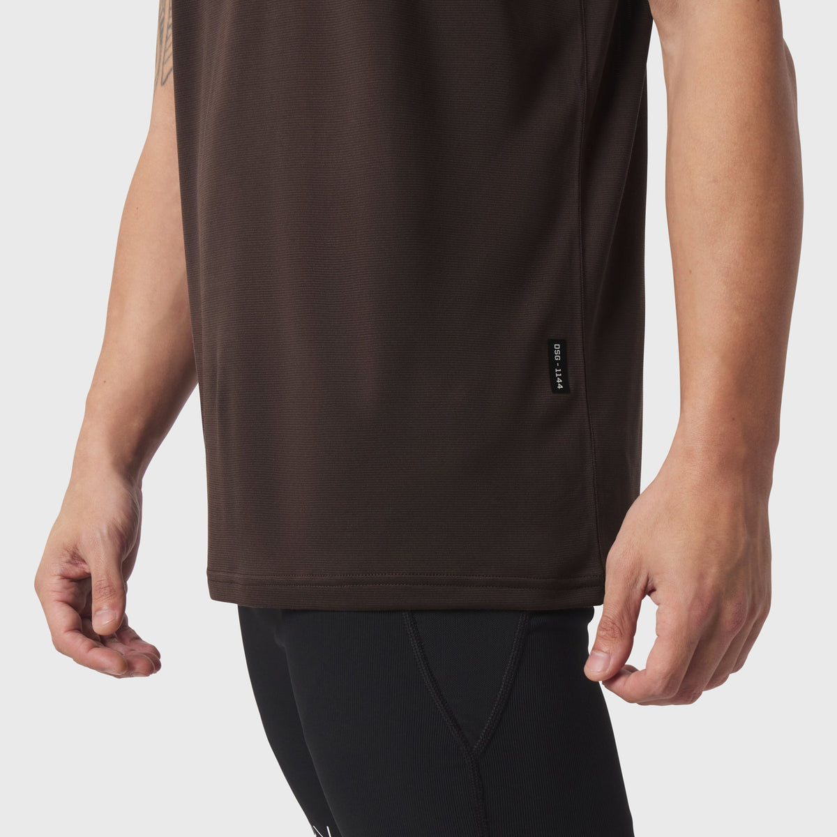 1144. Polartec® Delta Training Tee - Dark Earth