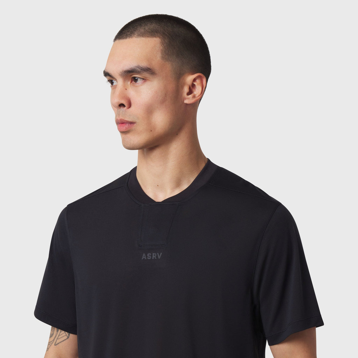 1166. Polartec® Delta Polo - Black