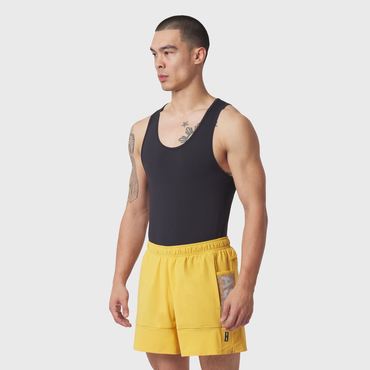 1167. LYCRA® ADAPTIV Baselayer Tank - Black