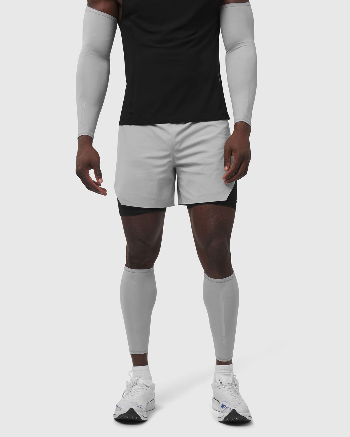 WarpFlexx® Calf Sleeve - Slate Grey "Blade"