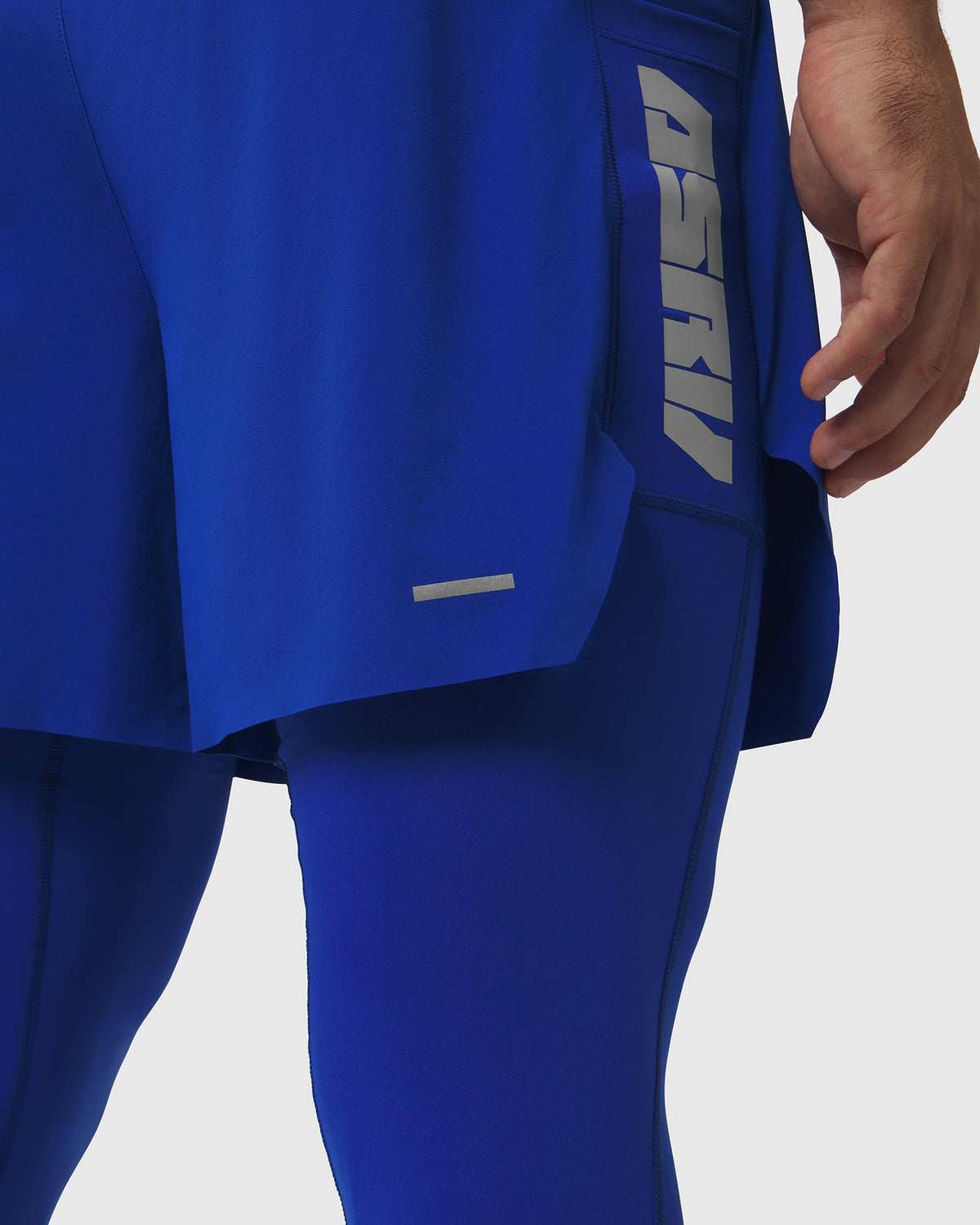 1239. Aerotex™ Hybrid Legging - Electric Blue/Electric Blue "Blade"