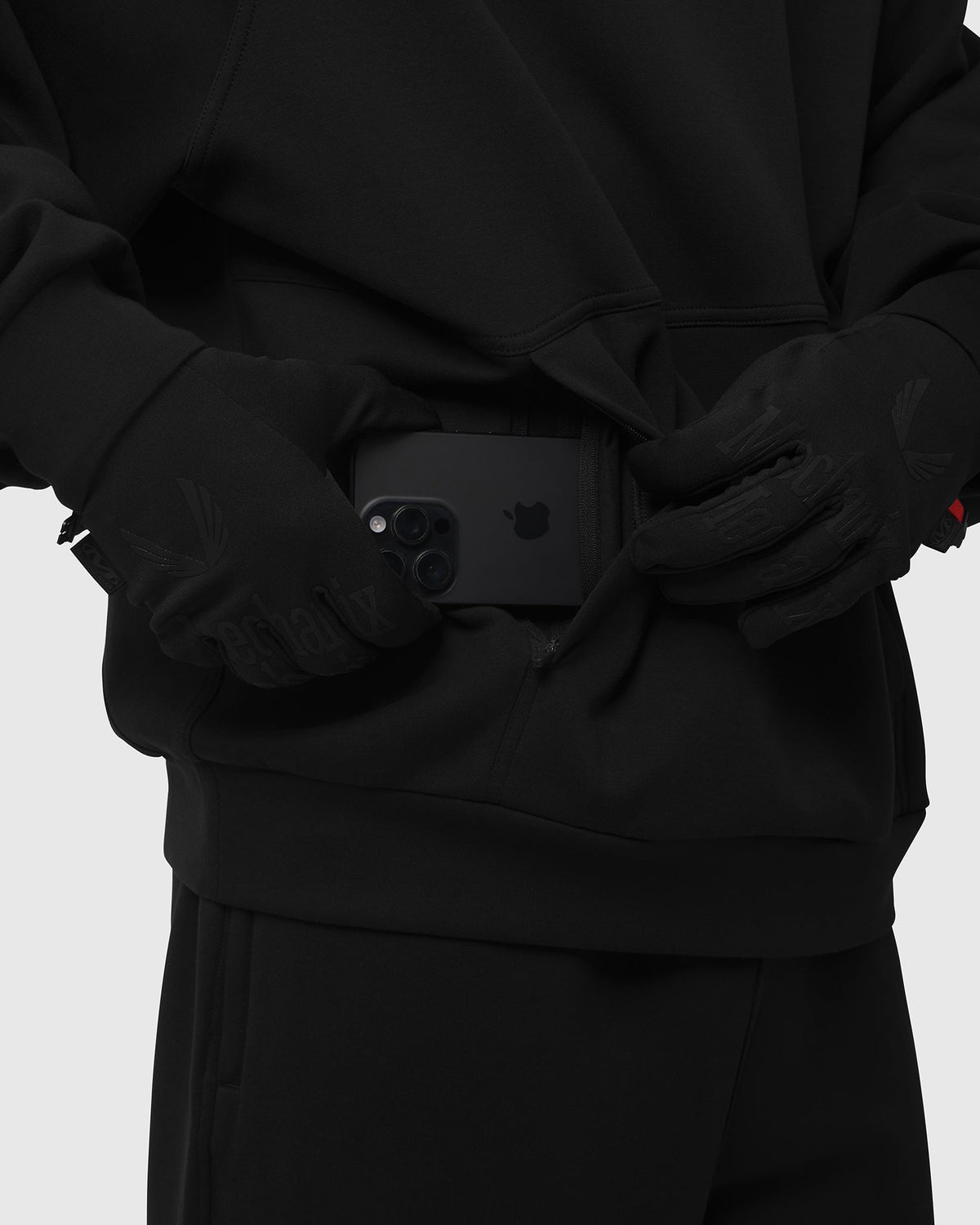 1245. DRI-CORE™ Hoodie - Black