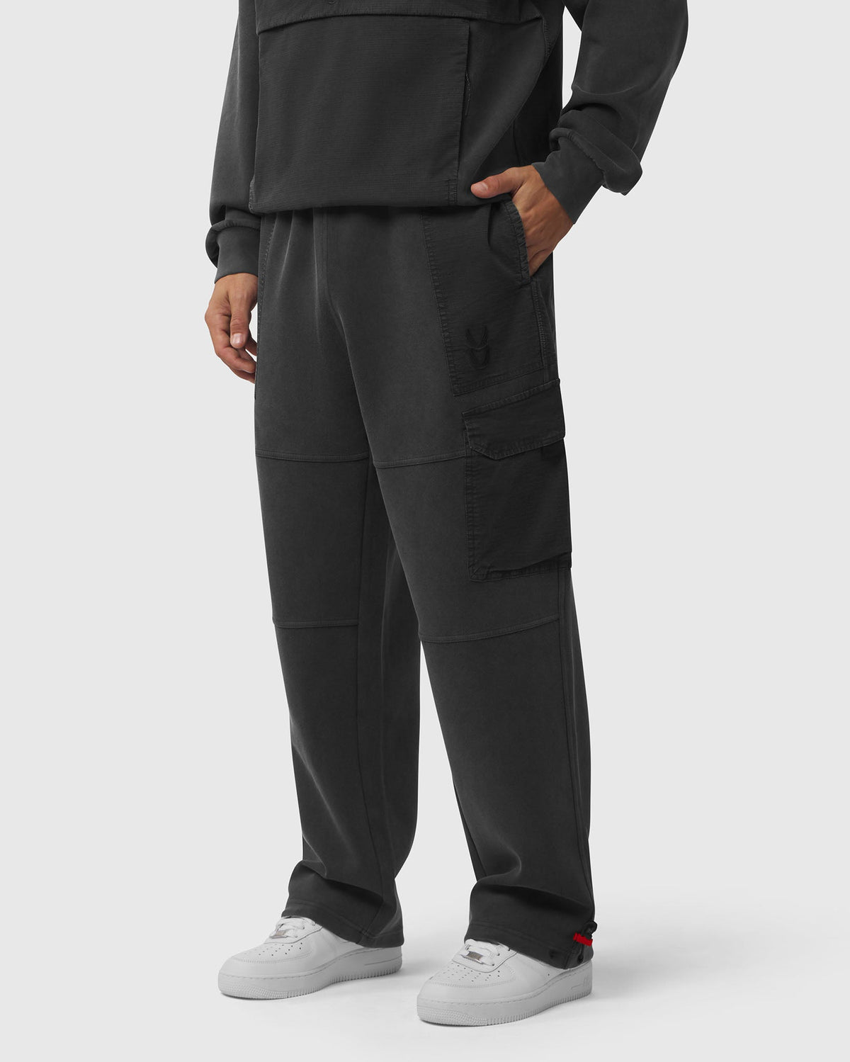 1251. Garment Dyed Ripstop DRI-CORE™ Cargo Pant - Black