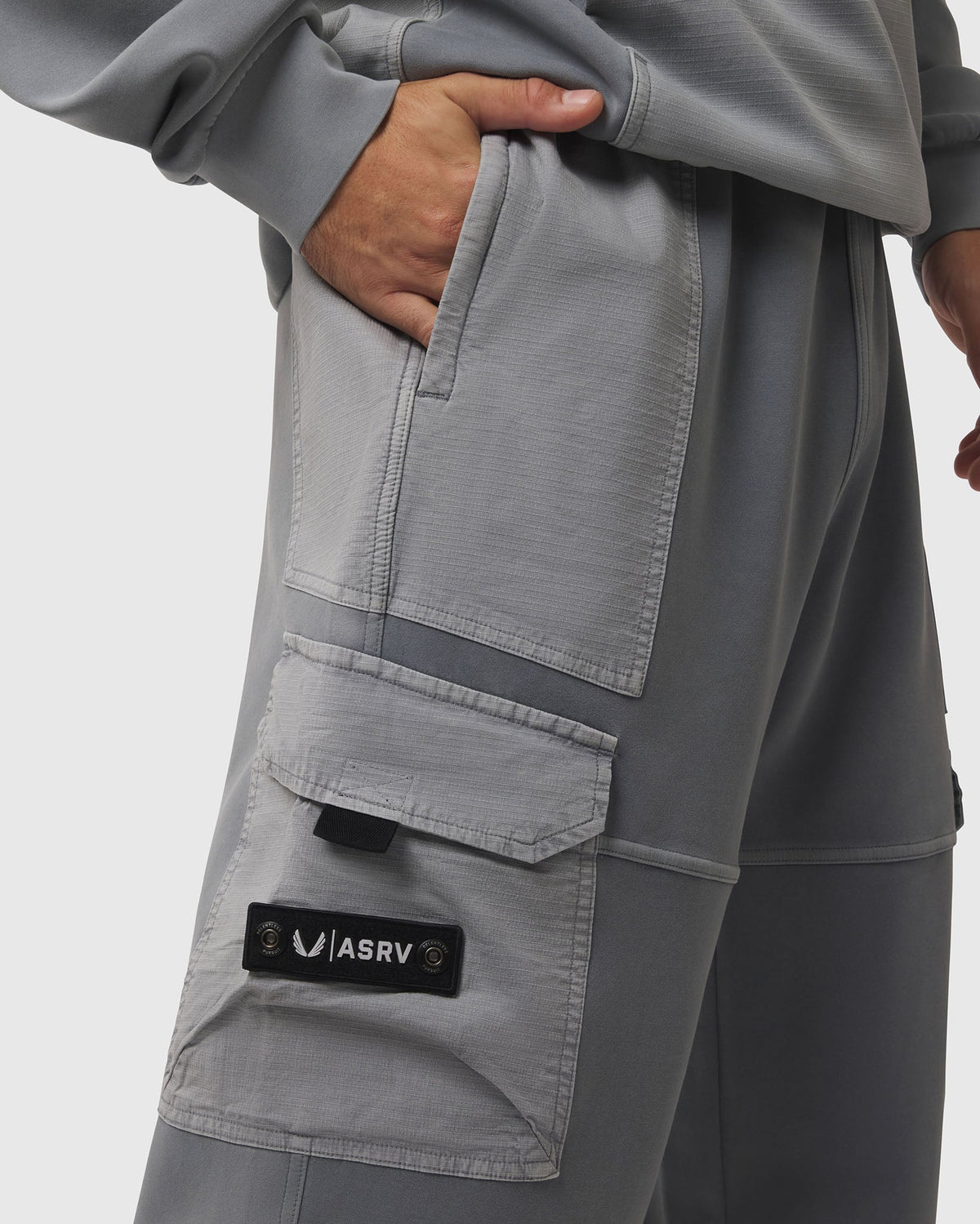 1251. Garment Dyed Ripstop DRI-CORE™ Cargo Pant - Slate Grey