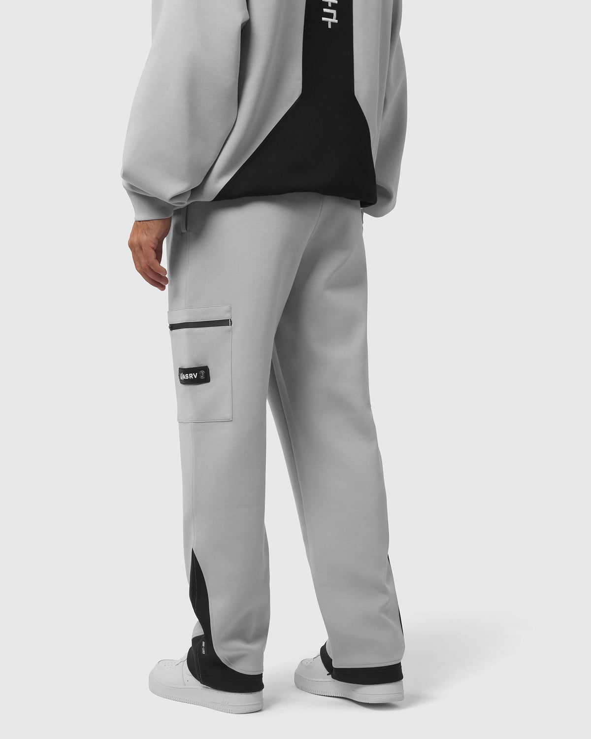 1253. DRI-CORE™ Straight Leg Cargo Sweats - Slate Grey
