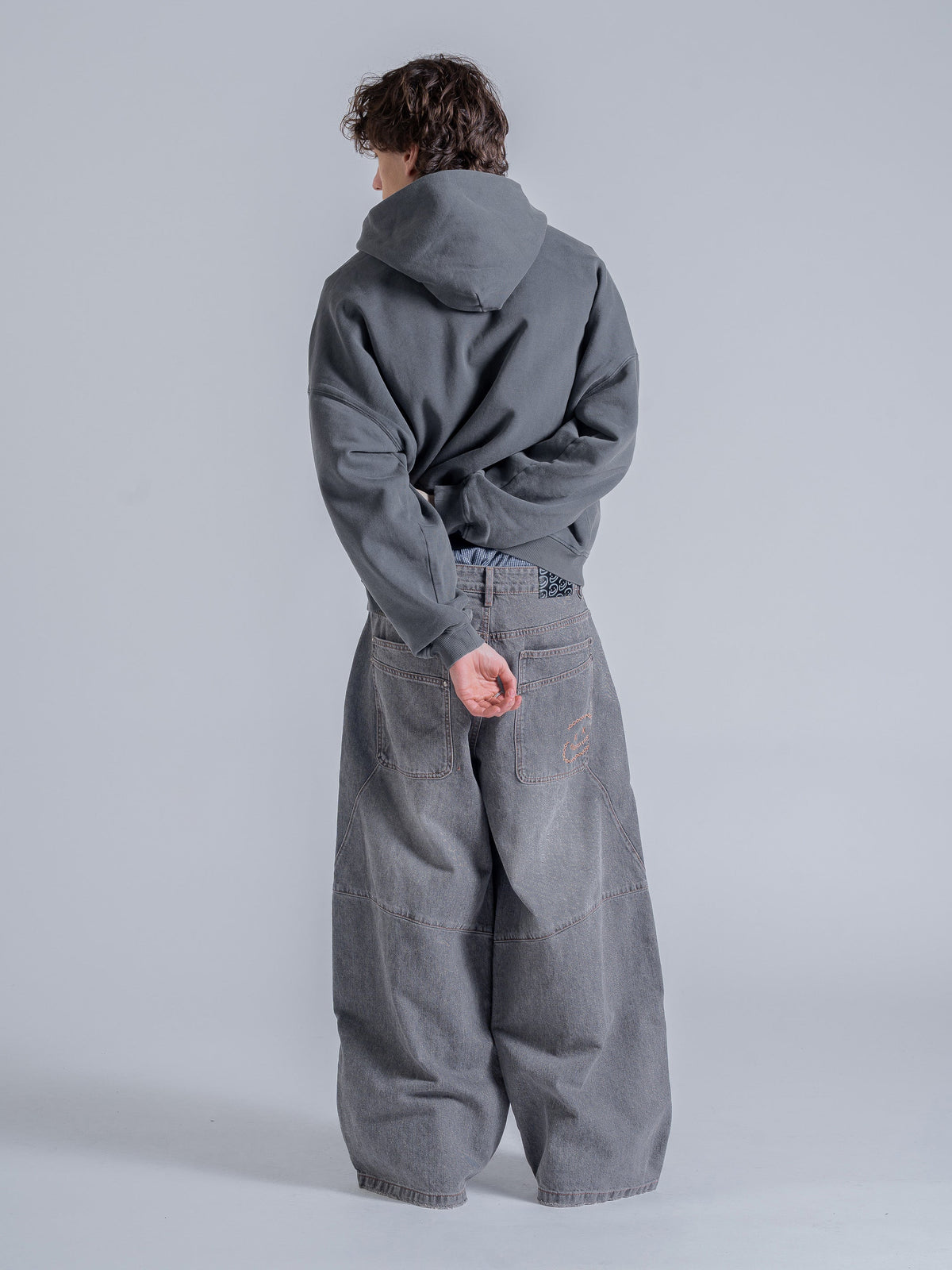 STUDIO DOUBLE ZIP - VINTAGE SLATE